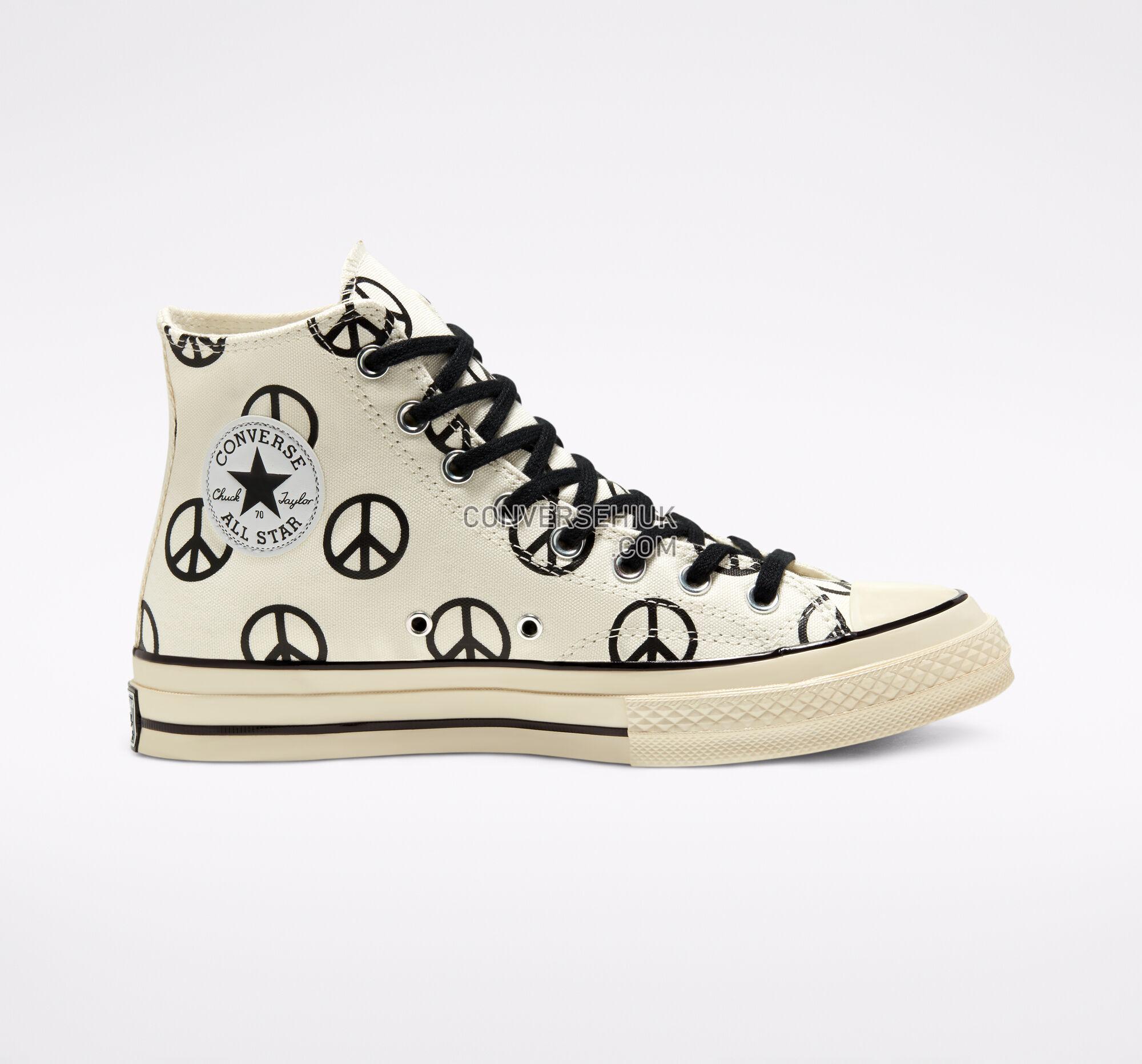 Converse Unleash Peace Chuck 70 Egret/Black/Egret 167912C Shoes