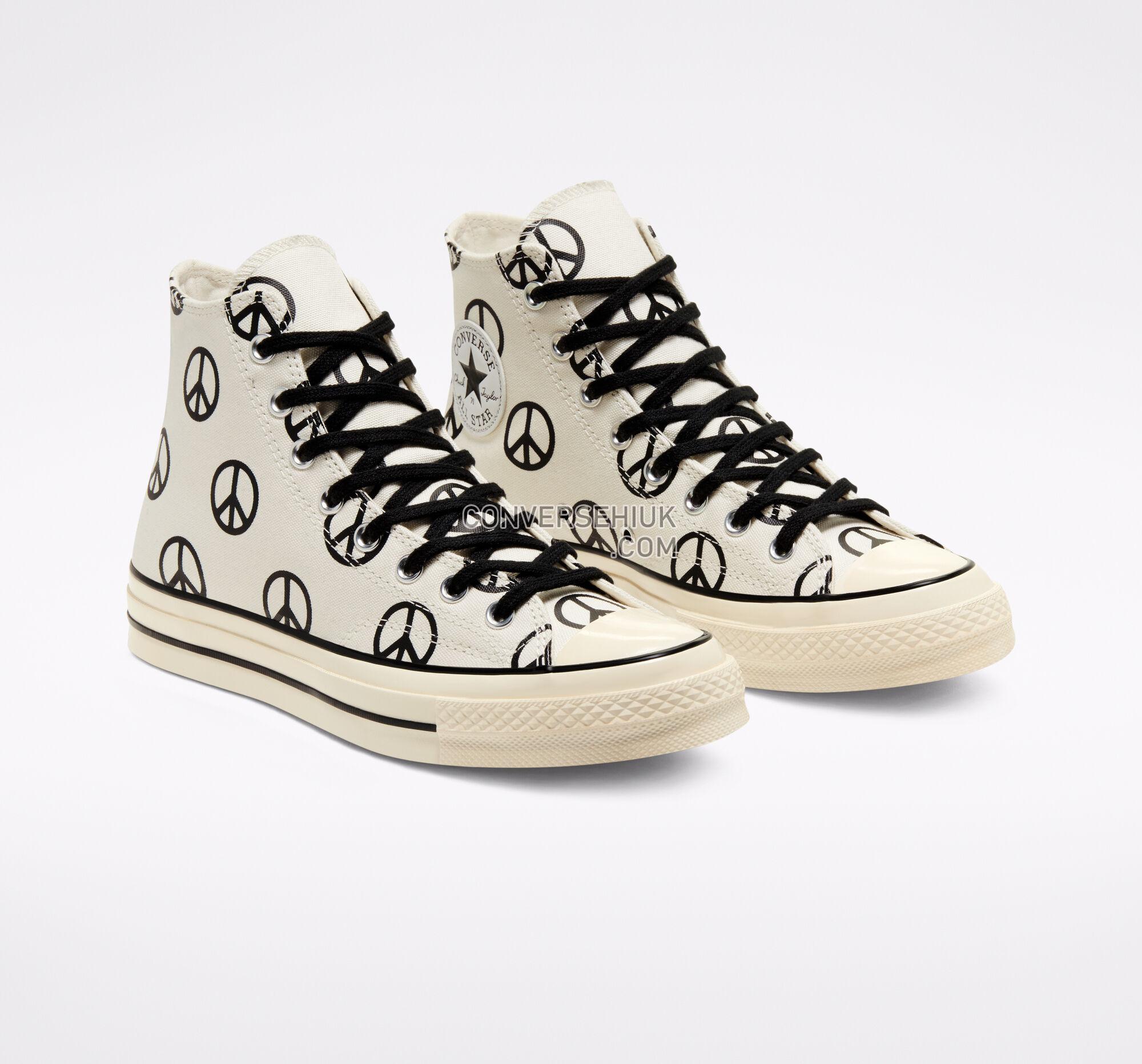 Converse Unleash Peace Chuck 70 Egret/Black/Egret 167912C Shoes