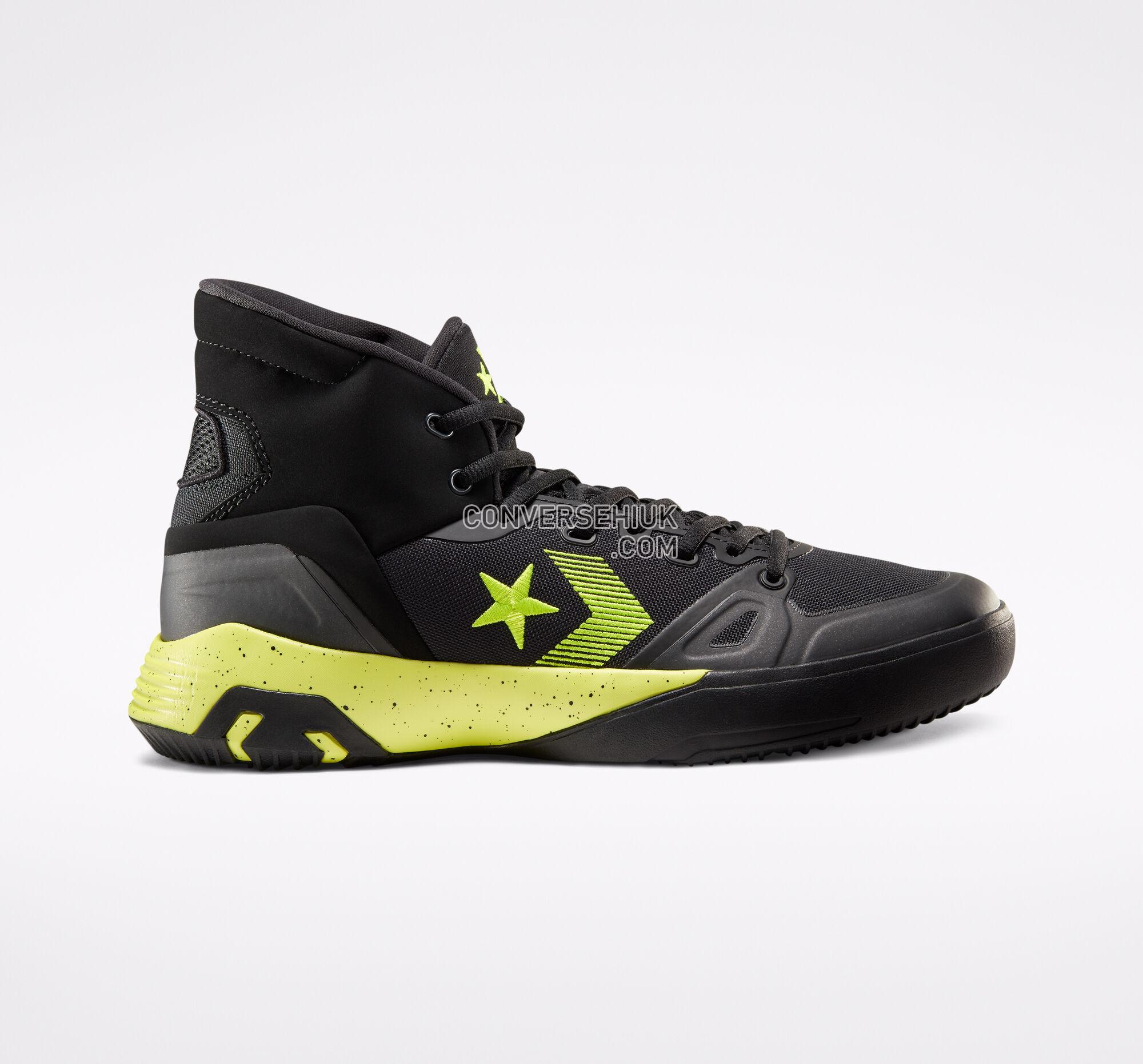 Converse G4 Black/Lemon Venom/Black 165907C Shoes