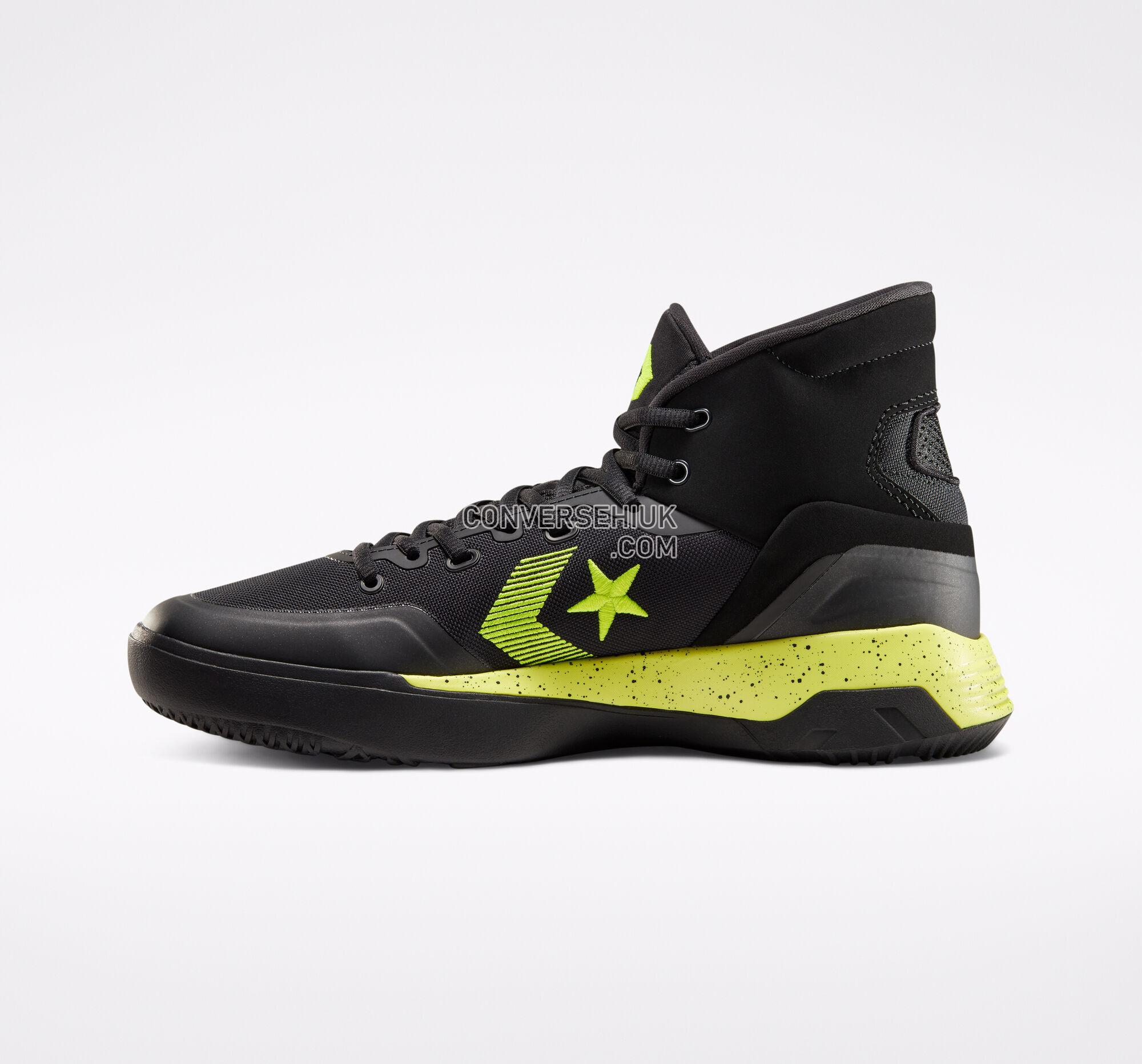 Converse G4 Black/Lemon Venom/Black 165907C Shoes