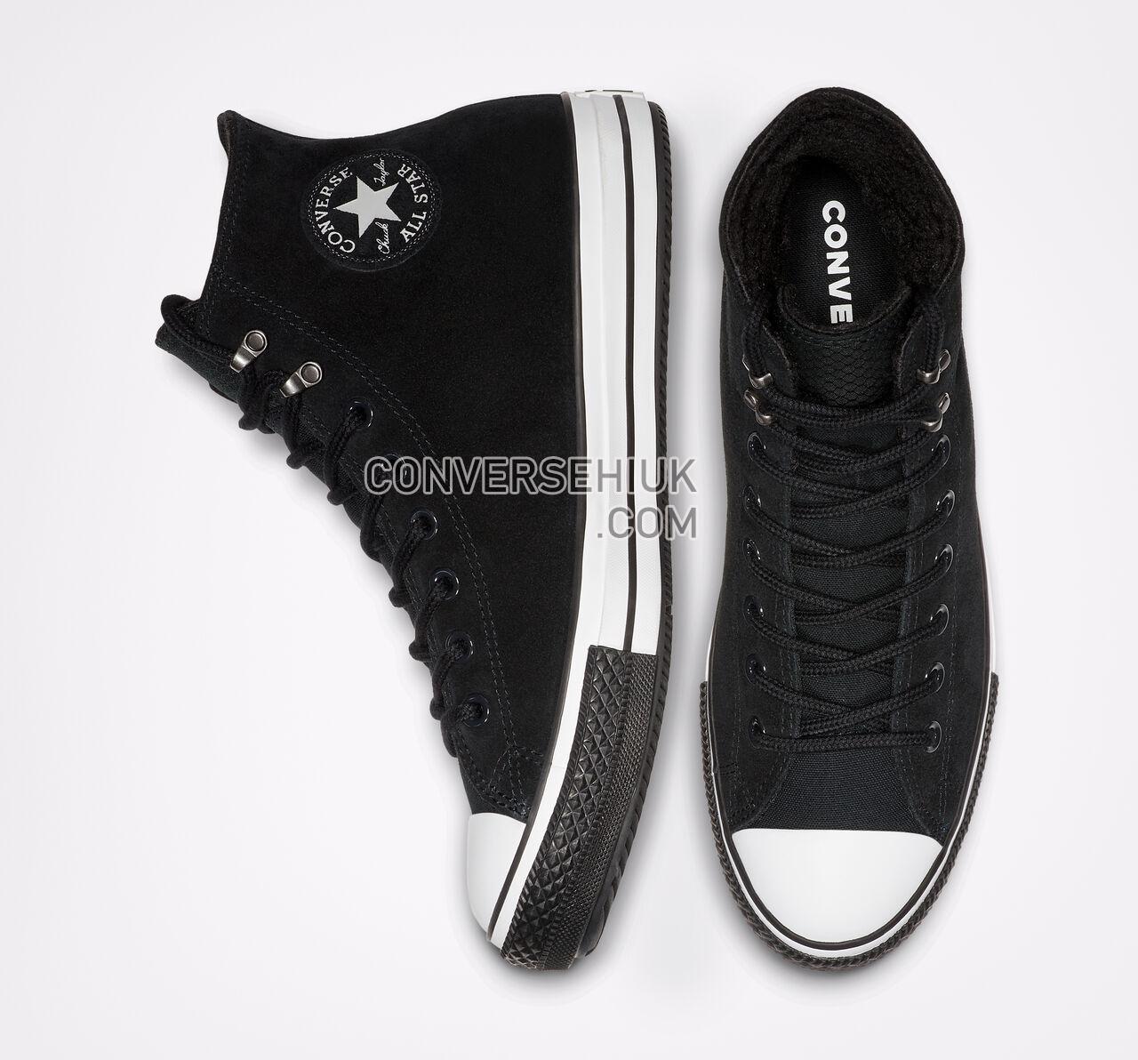 Converse Chuck Taylor All Star Winter Waterproof High Top Black/White/Black 165451C Shoes