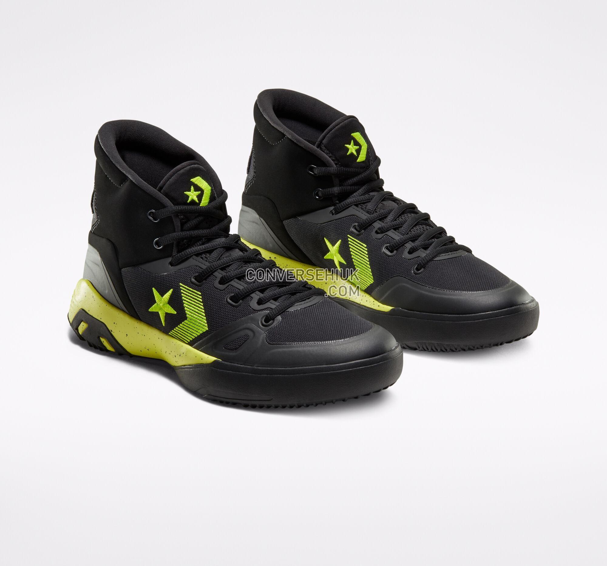 Converse G4 Black/Lemon Venom/Black 165907C Shoes