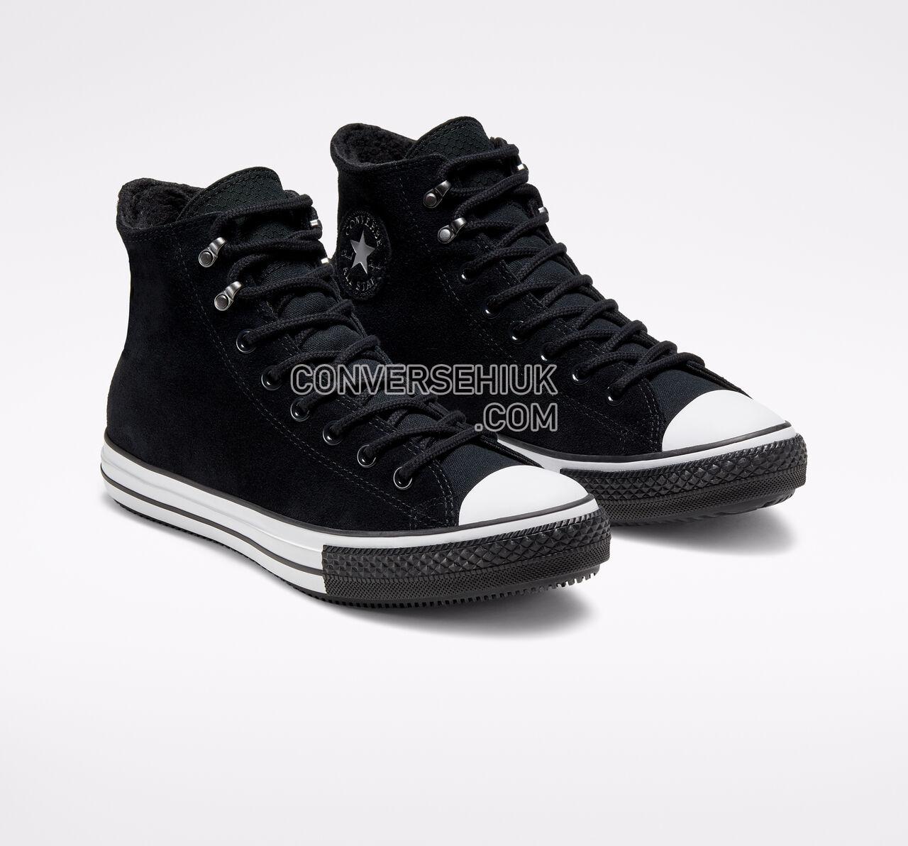 Converse Chuck Taylor All Star Winter Waterproof High Top Black/White/Black 165451C Shoes