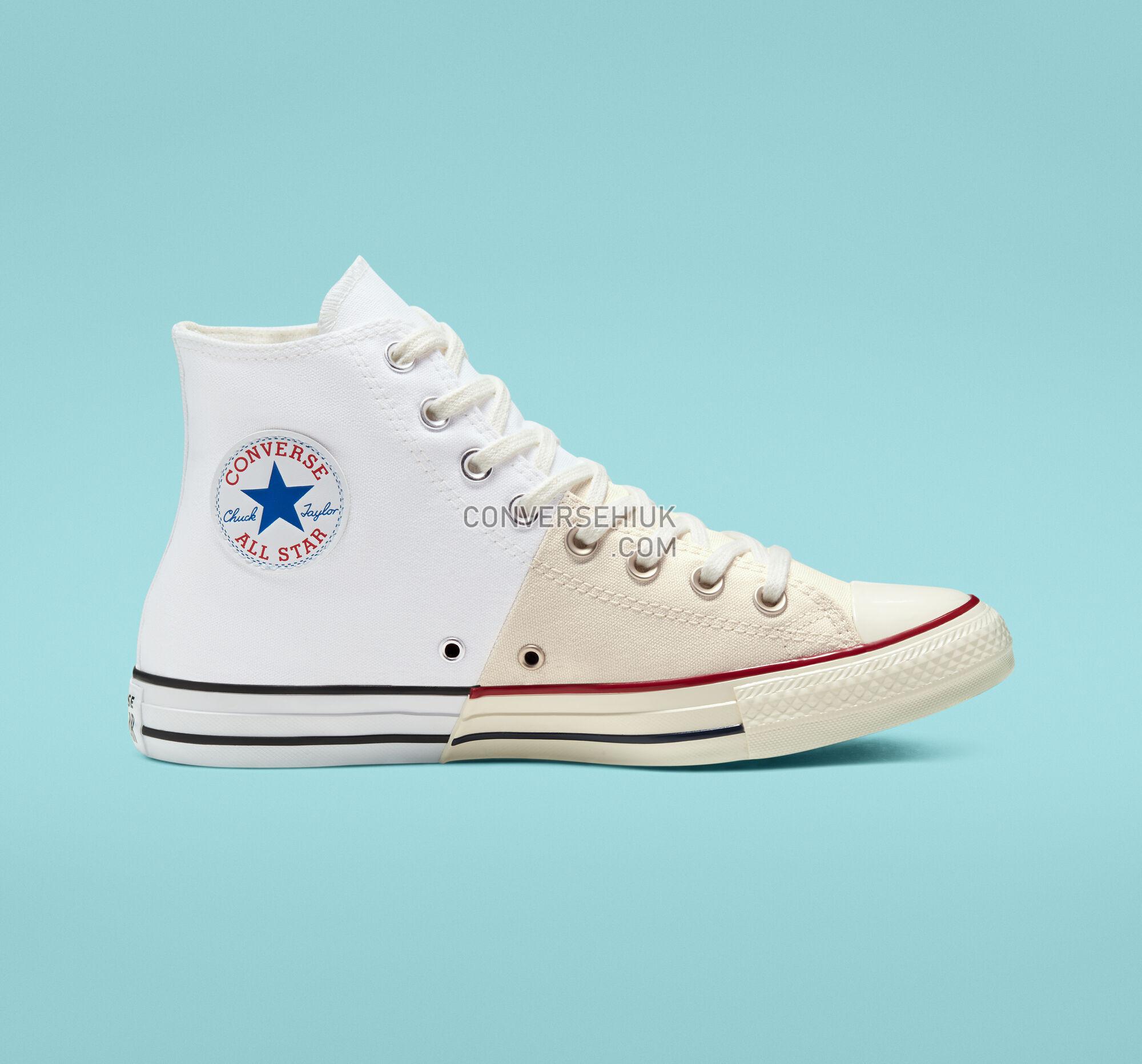 Converse Reconstructed Chuck Taylor All Star White/White/Egret 167963C Shoes