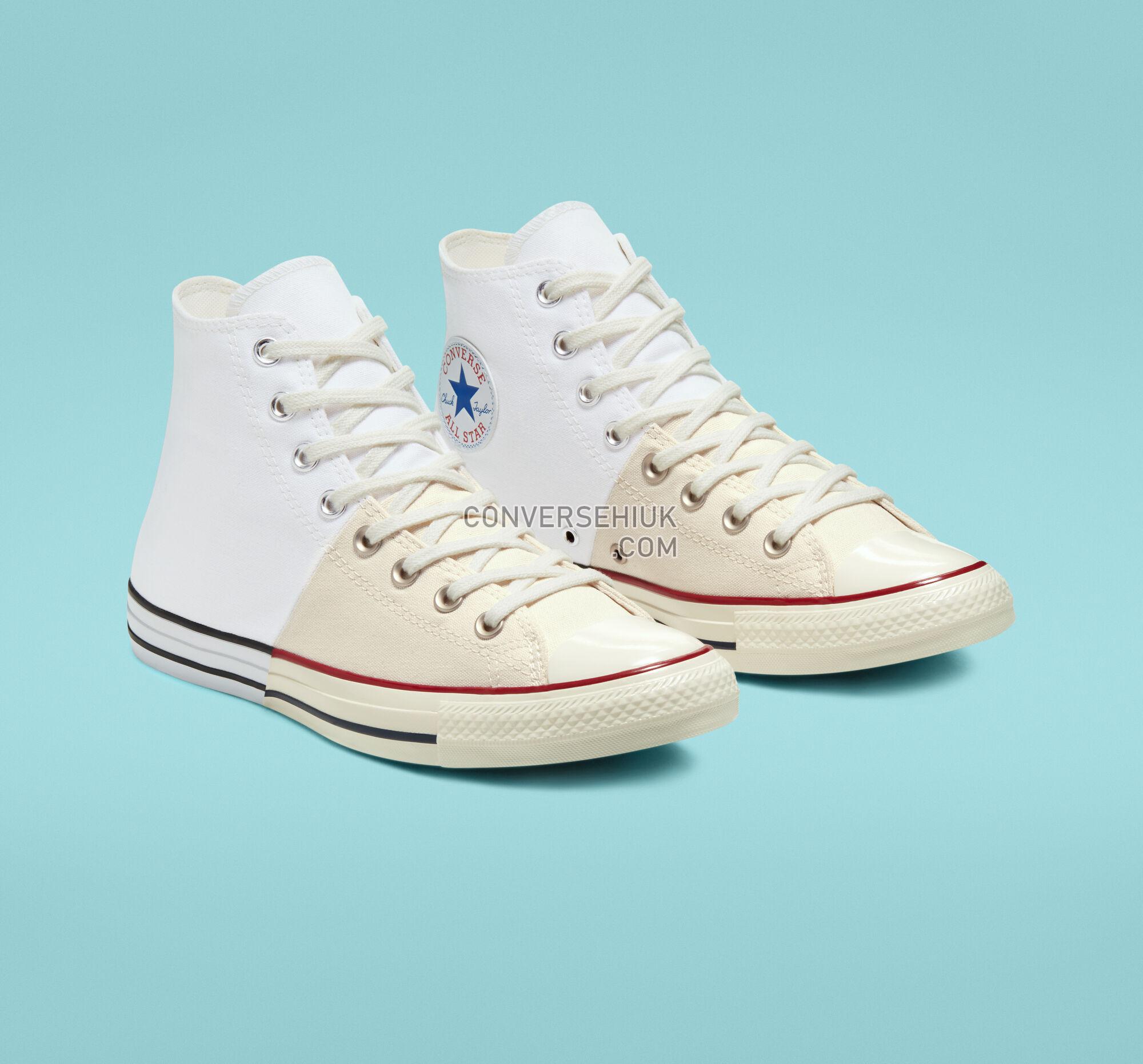 Converse Reconstructed Chuck Taylor All Star White/White/Egret 167963C Shoes