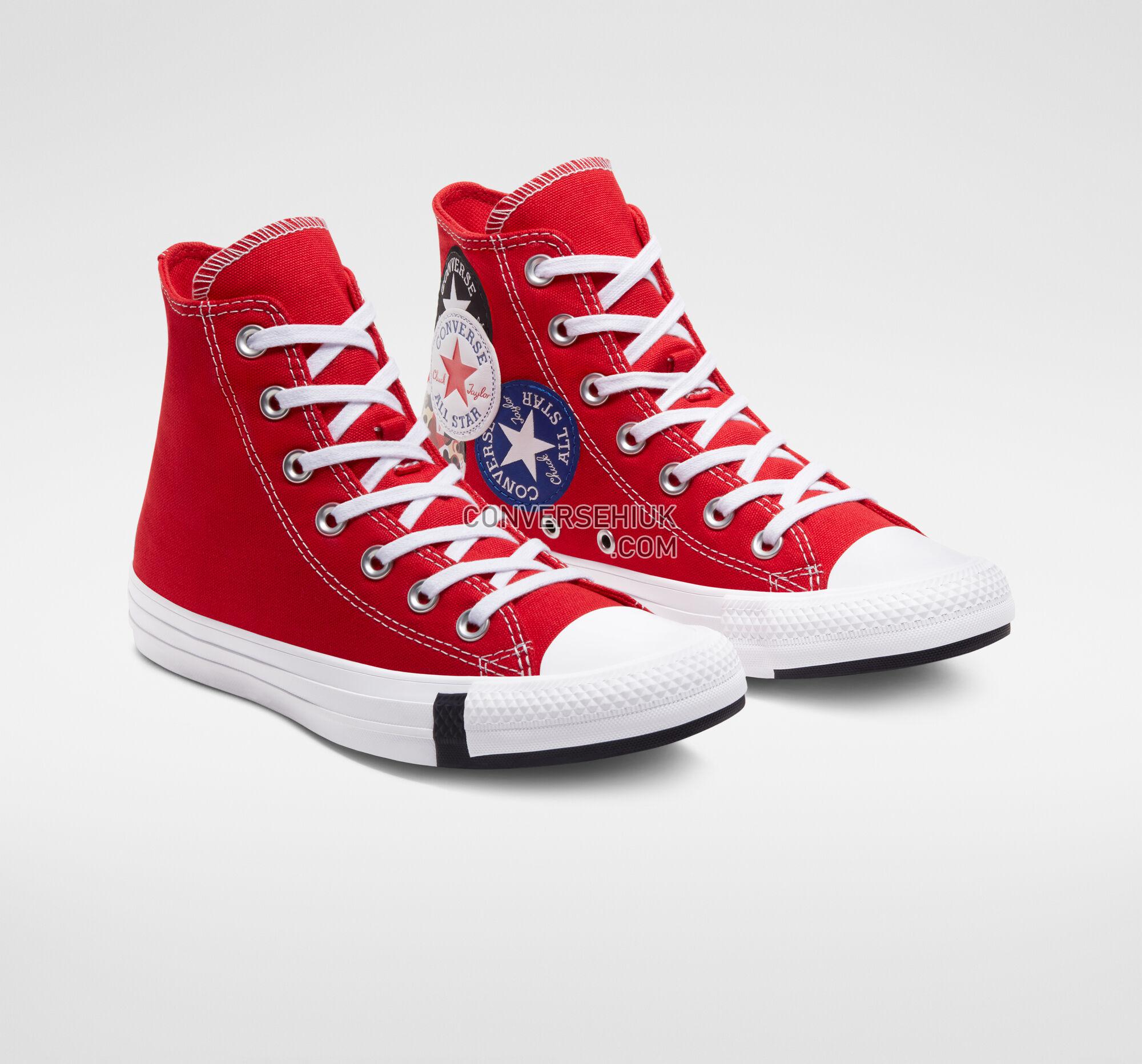 Converse Logo Play Chuck Taylor All Star University Red/Black/Rush Blue 166736C Shoes