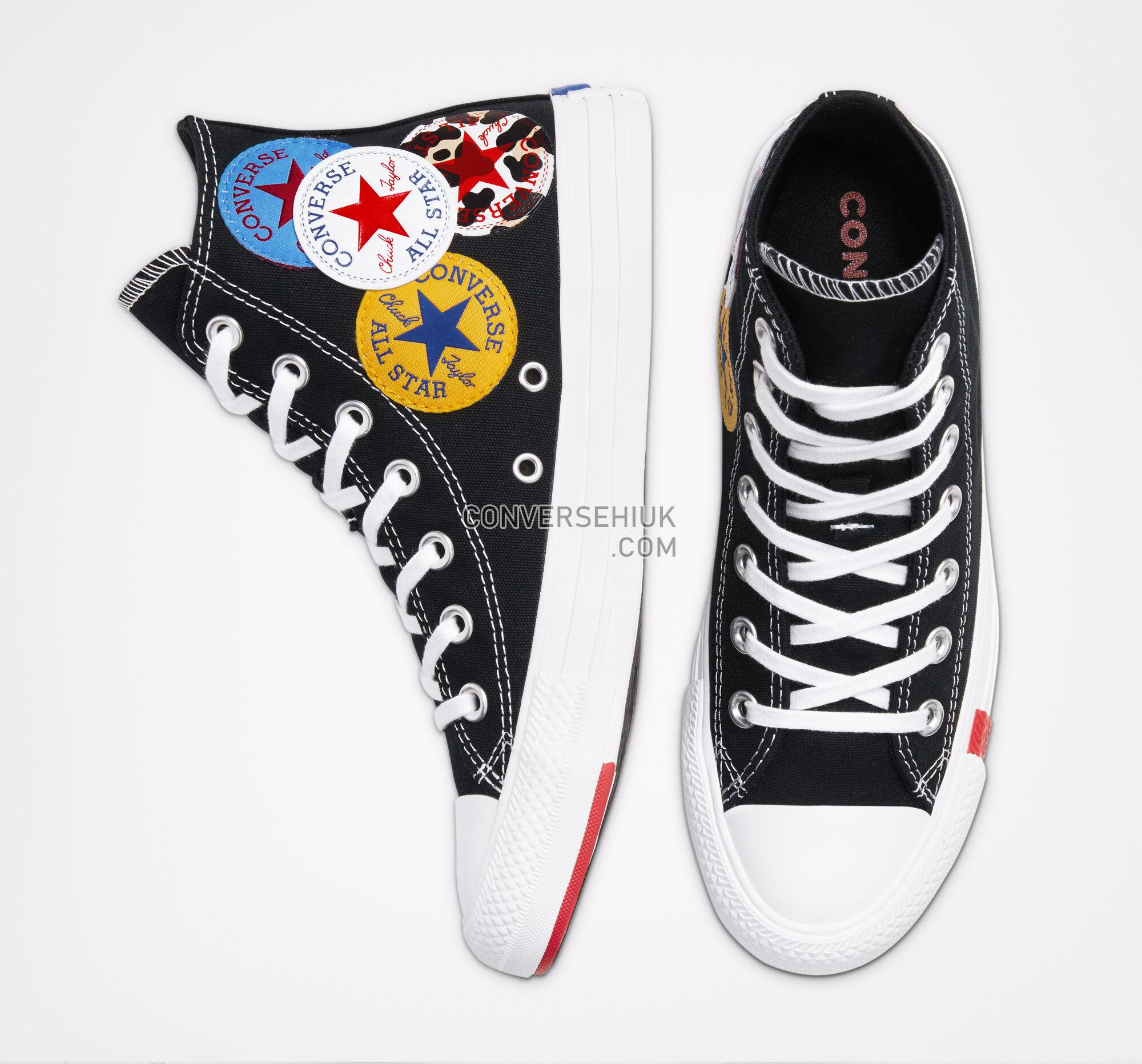 Converse Logo Play Chuck Taylor All Star Black/University Red/Amarillo 166734C Shoes