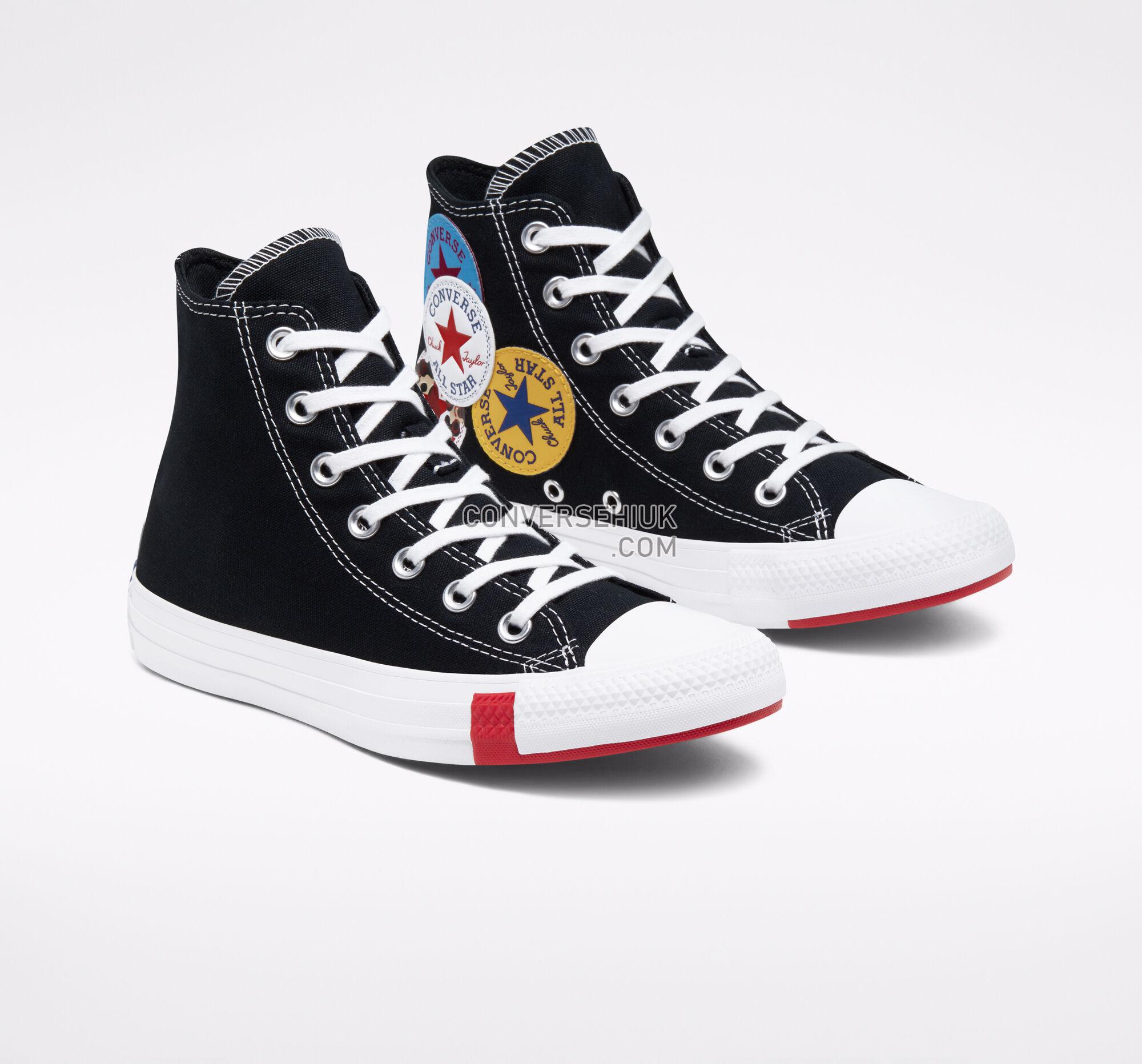 Converse Logo Play Chuck Taylor All Star Black/University Red/Amarillo 166734C Shoes