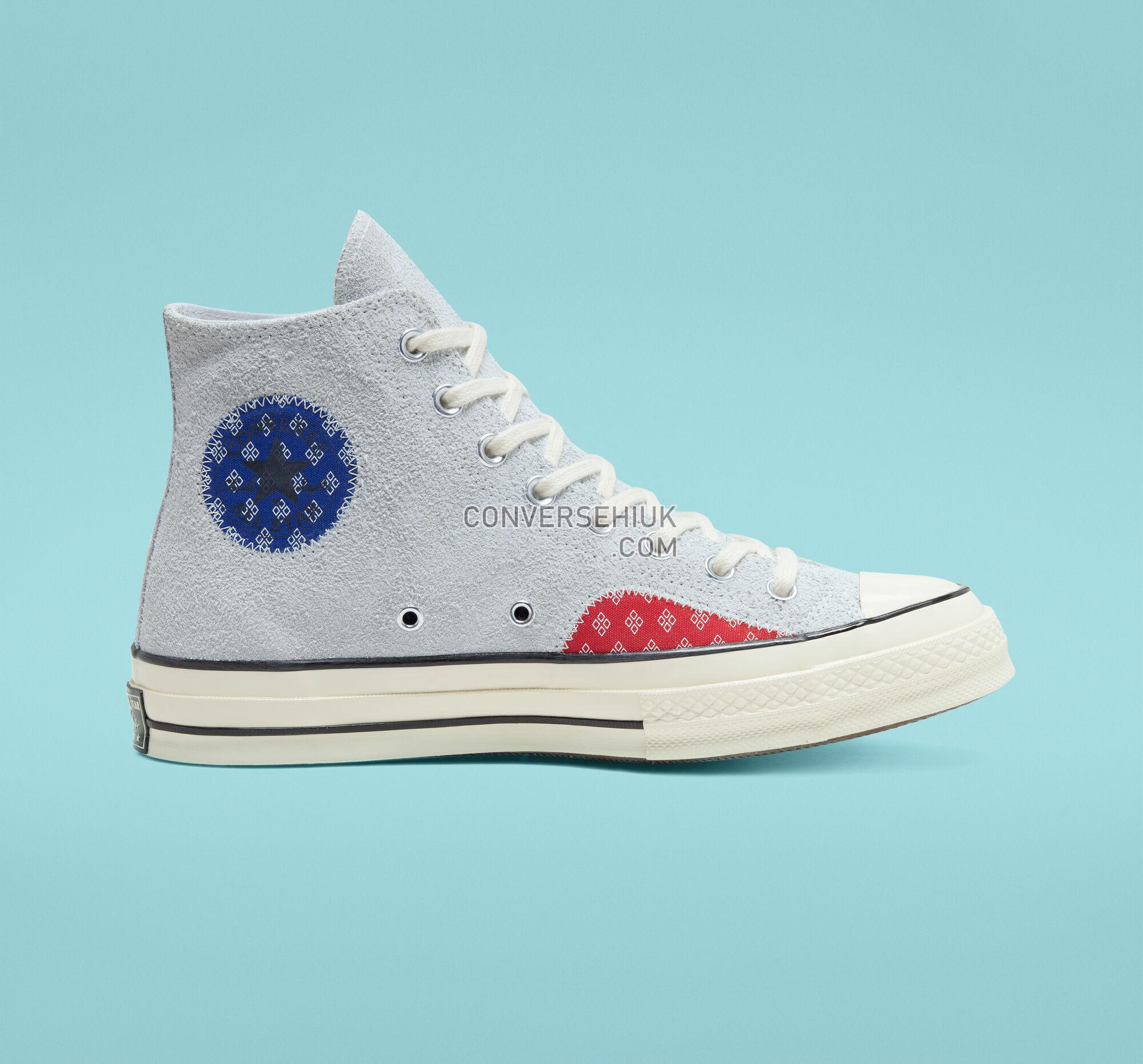 Converse Twisted Prep Chuck 70 Photon Dust/Rush Blue 166854C Shoes