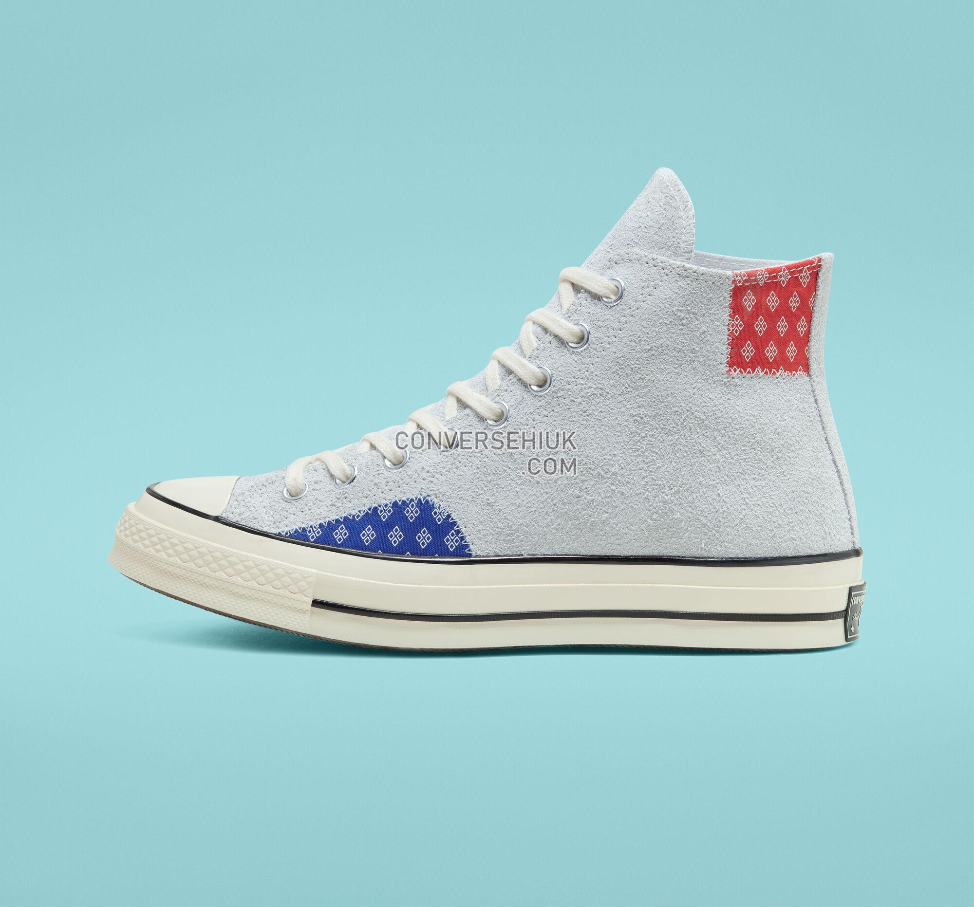 Converse Twisted Prep Chuck 70 Photon Dust/Rush Blue 166854C Shoes