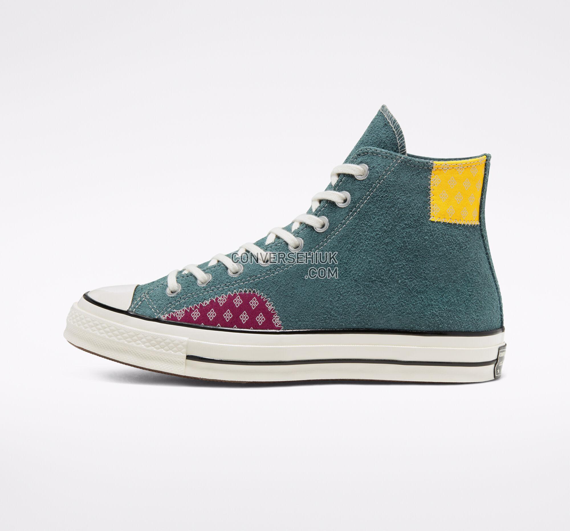 Converse Twisted Prep Chuck 70 Faded Spruce/Amarillo 166853C Shoes