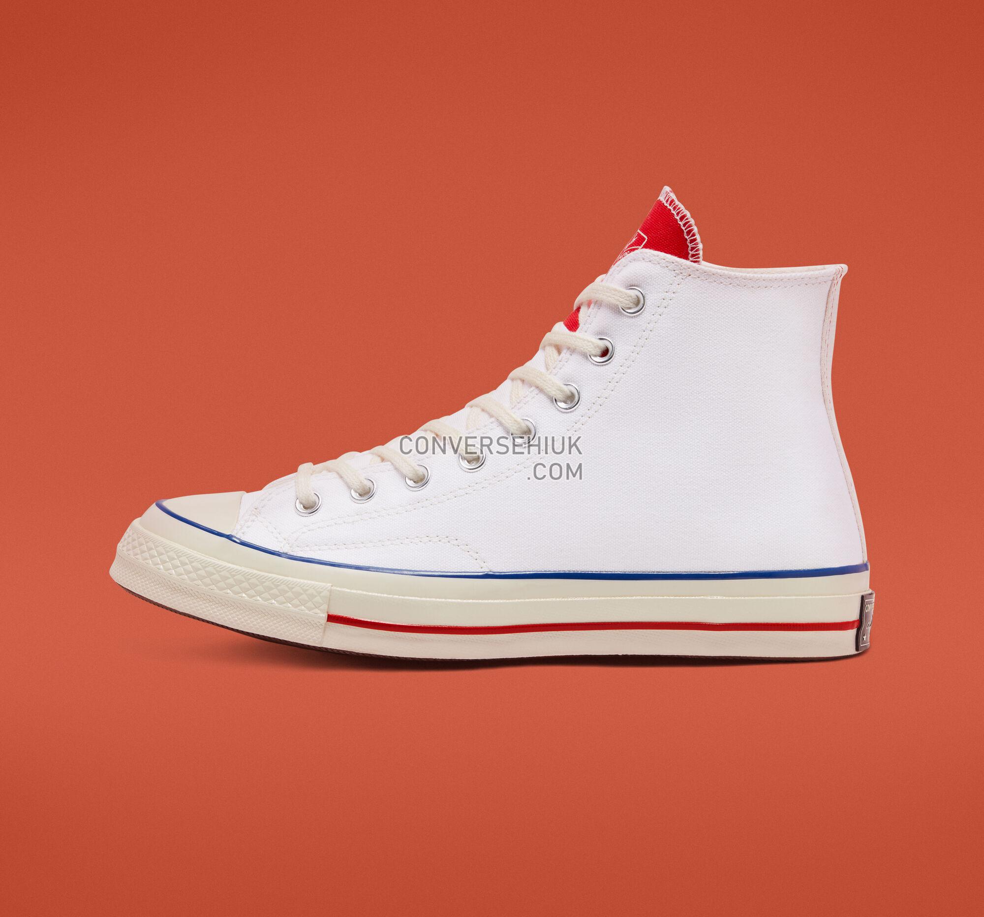 Converse Varsity Remix Chuck 70 White/University Red/Egret 166826C Shoes