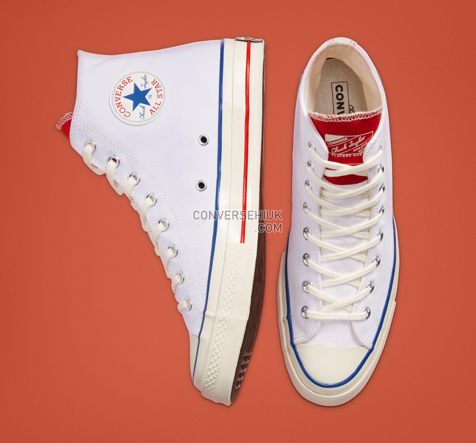 Converse Varsity Remix Chuck 70 White/University Red/Egret 166826C Shoes