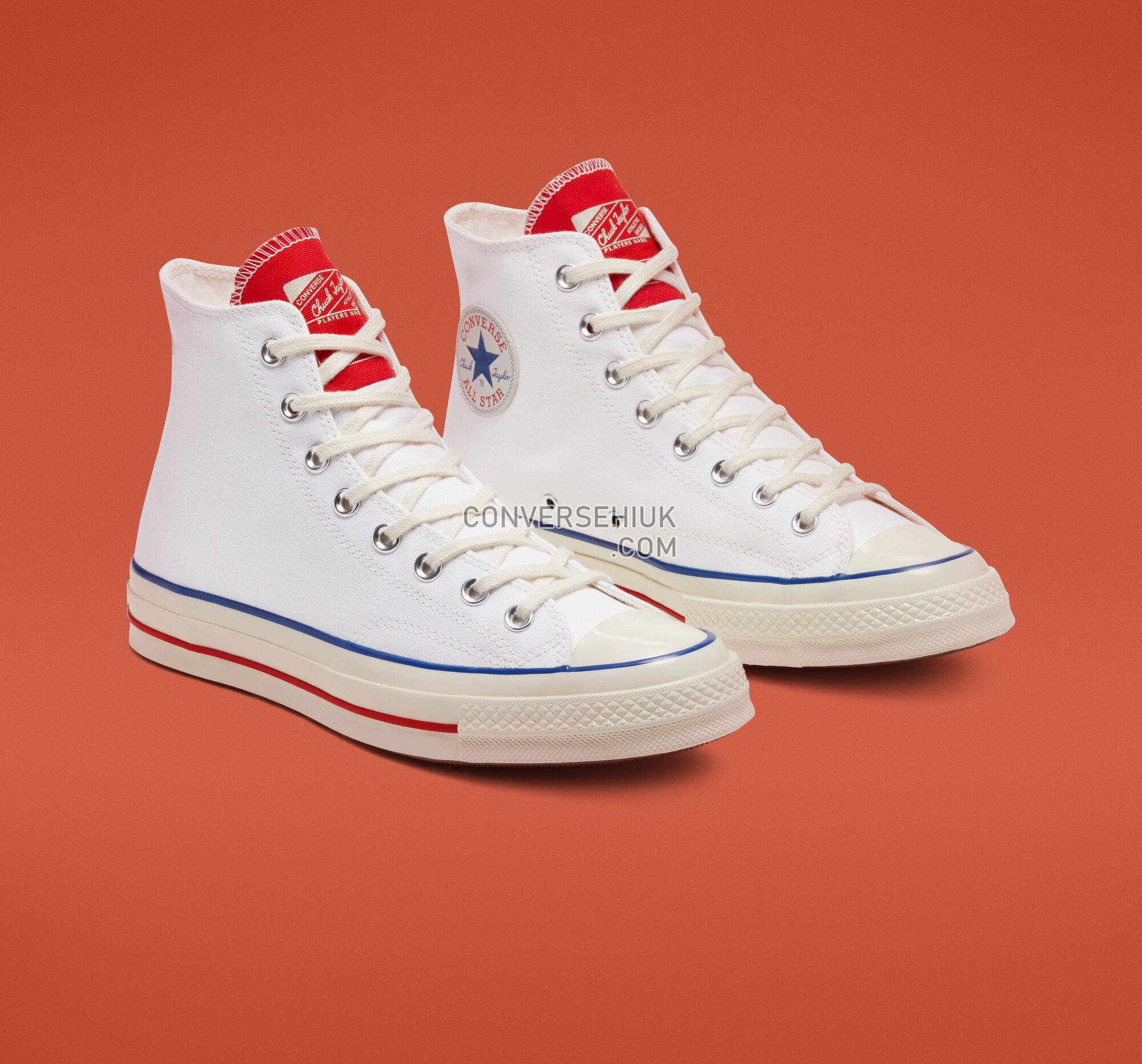 Converse Varsity Remix Chuck 70 White/University Red/Egret 166826C Shoes