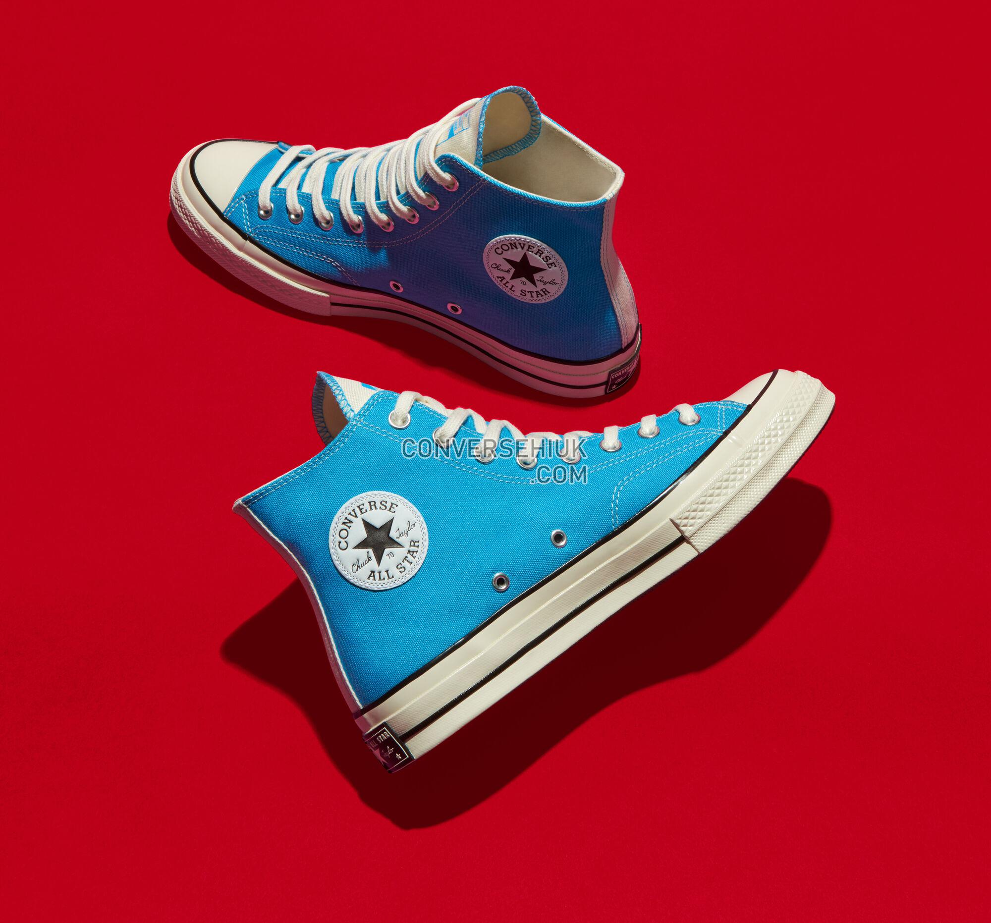 Converse Varsity Remix Chuck 70 Blue Coast/Black/Egret 166827C Shoes