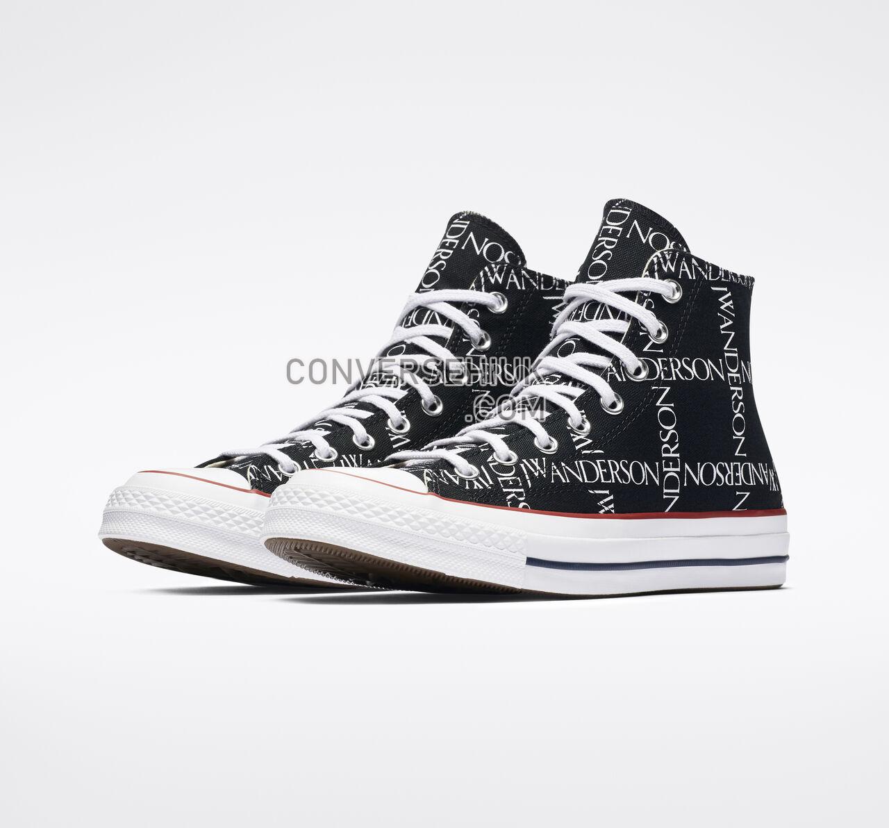 Converse x JW Anderson Chuck 70 Grid Black/White/Insignia Red 160807C Shoes