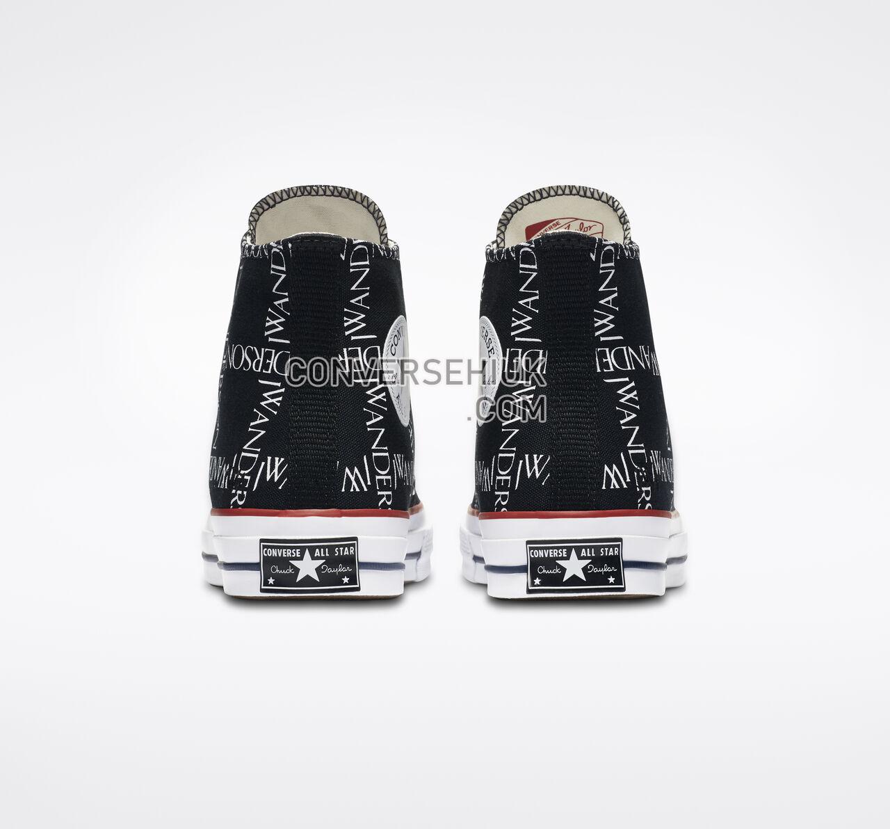 Converse x JW Anderson Chuck 70 Grid Black/White/Insignia Red 160807C Shoes