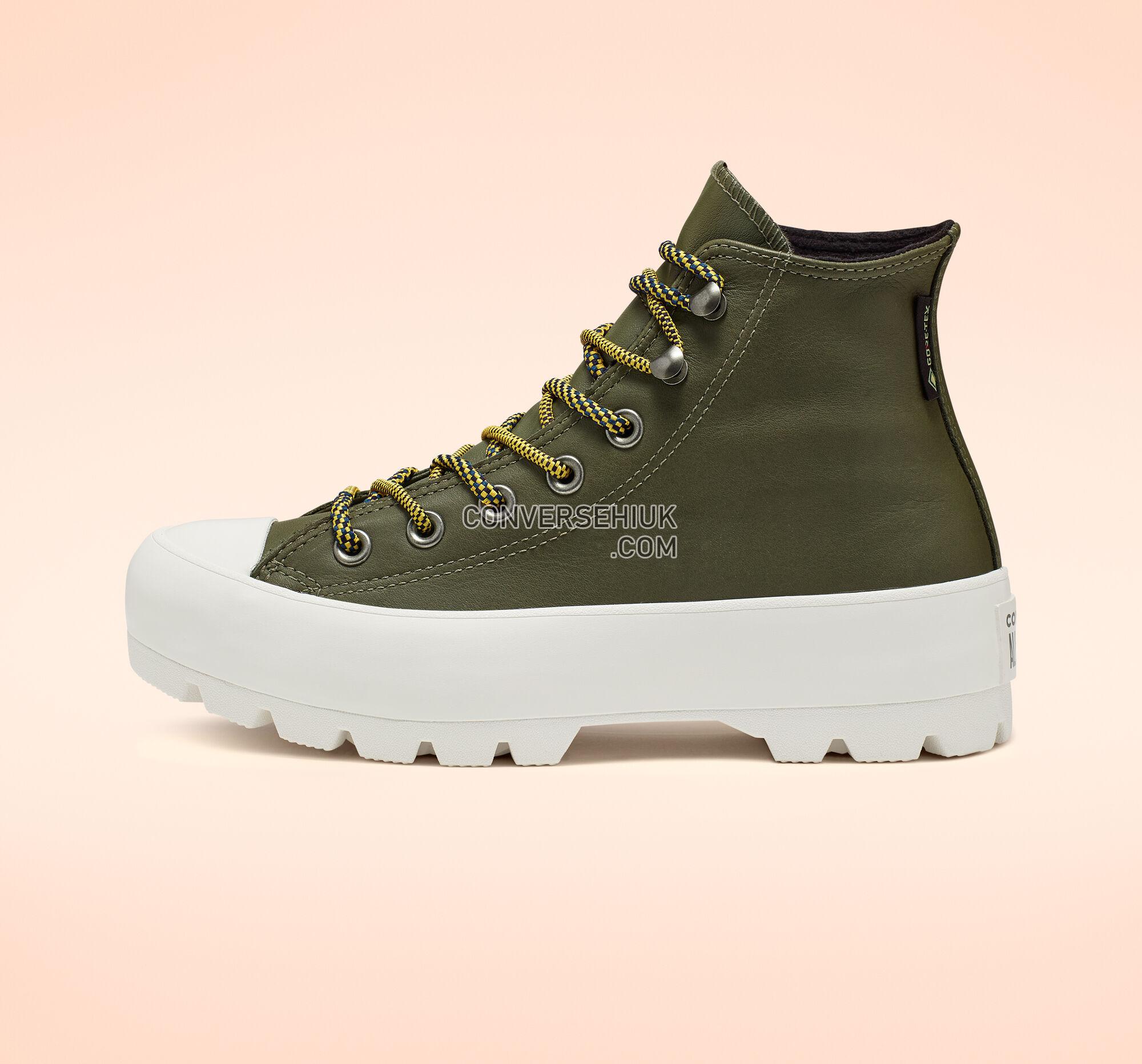 Converse Winter GORE-TEX Lugged Chuck Taylor All Star Boot Field Surplus/Vivid Sulfur 566154C Shoes