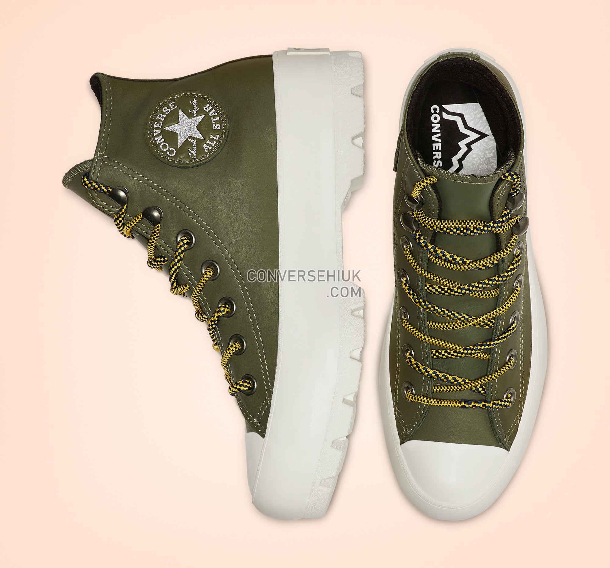 Converse Winter GORE-TEX Lugged Chuck Taylor All Star Boot Field Surplus/Vivid Sulfur 566154C Shoes