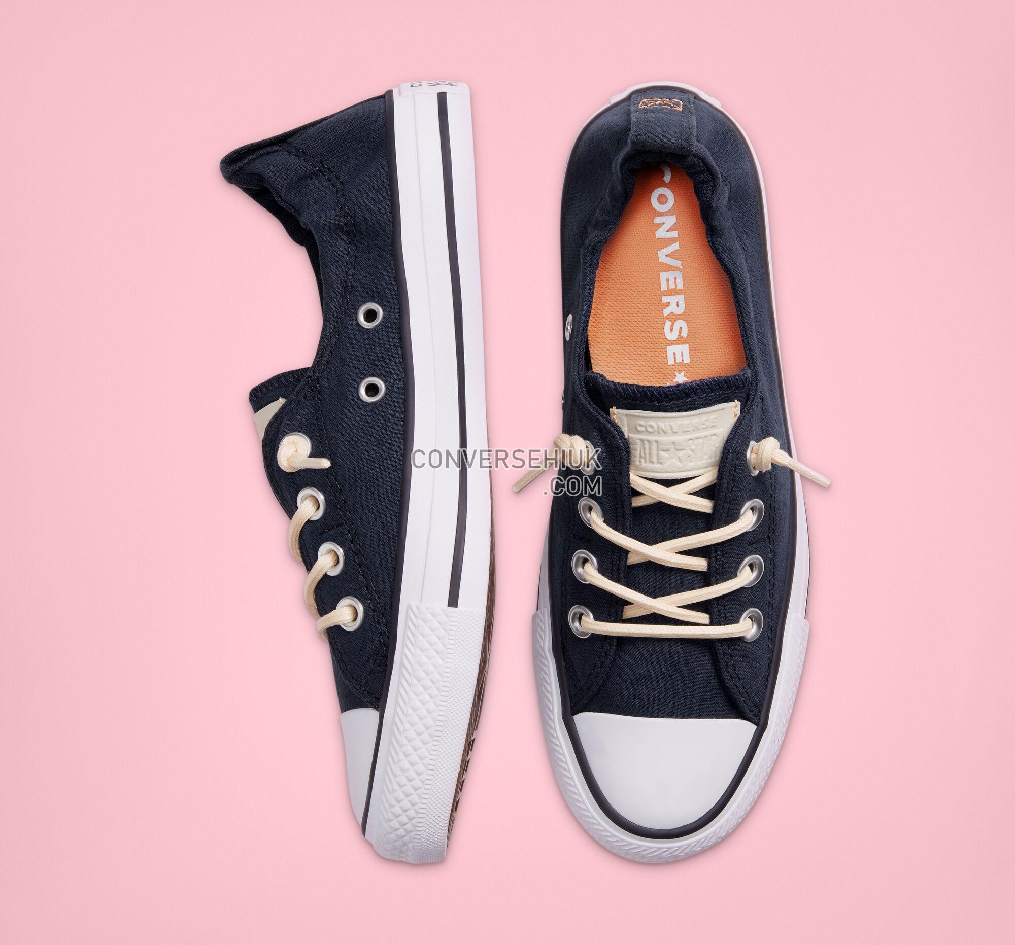 Converse Chuck Taylor All Star Shoreline Slip Obsidian/White/Fuel Orange 567736F Shoes