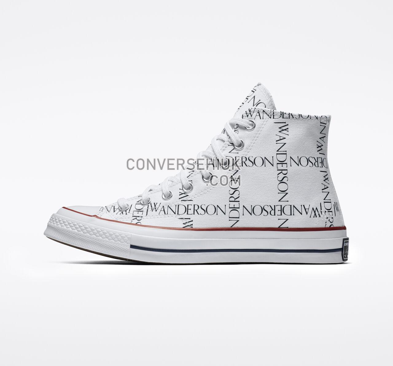 Converse x JW Anderson Chuck 70 Grid White/Black/Insignia Red 160808C Shoes