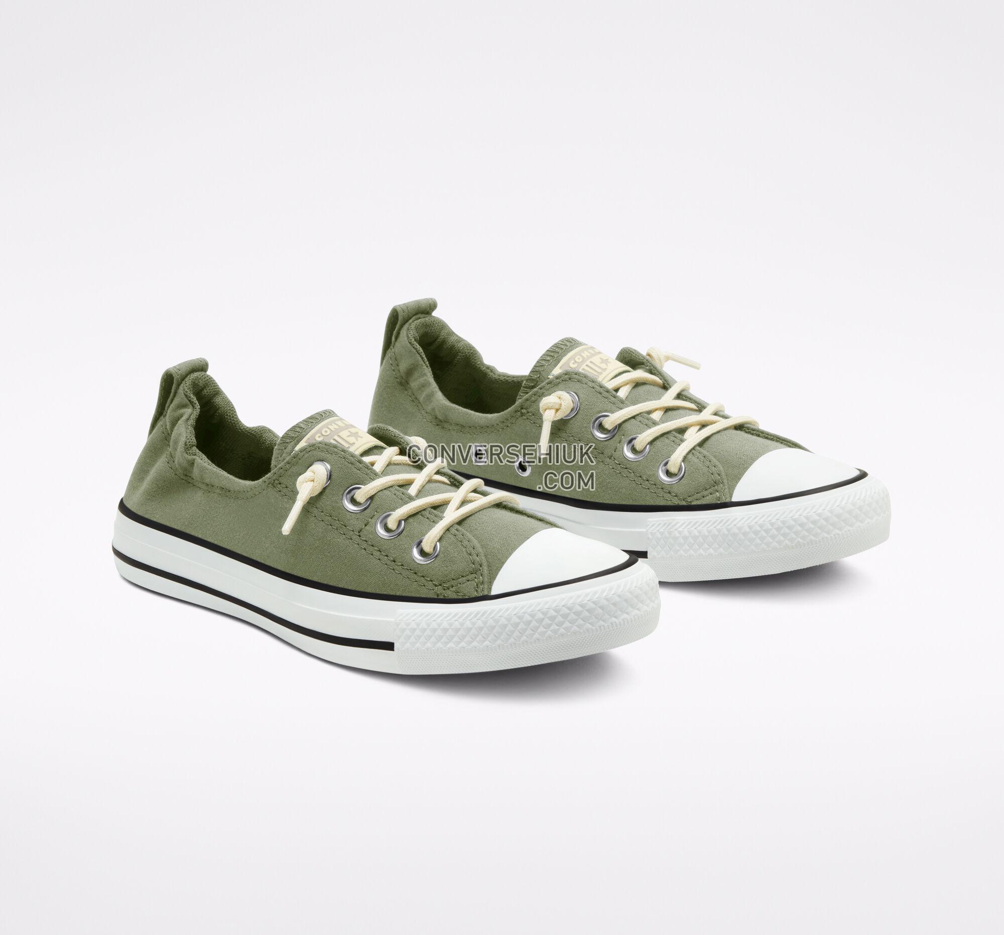 Converse Chuck Taylor All Star Shoreline Slip Street Sage/White/Green Oxide 567735F Shoes