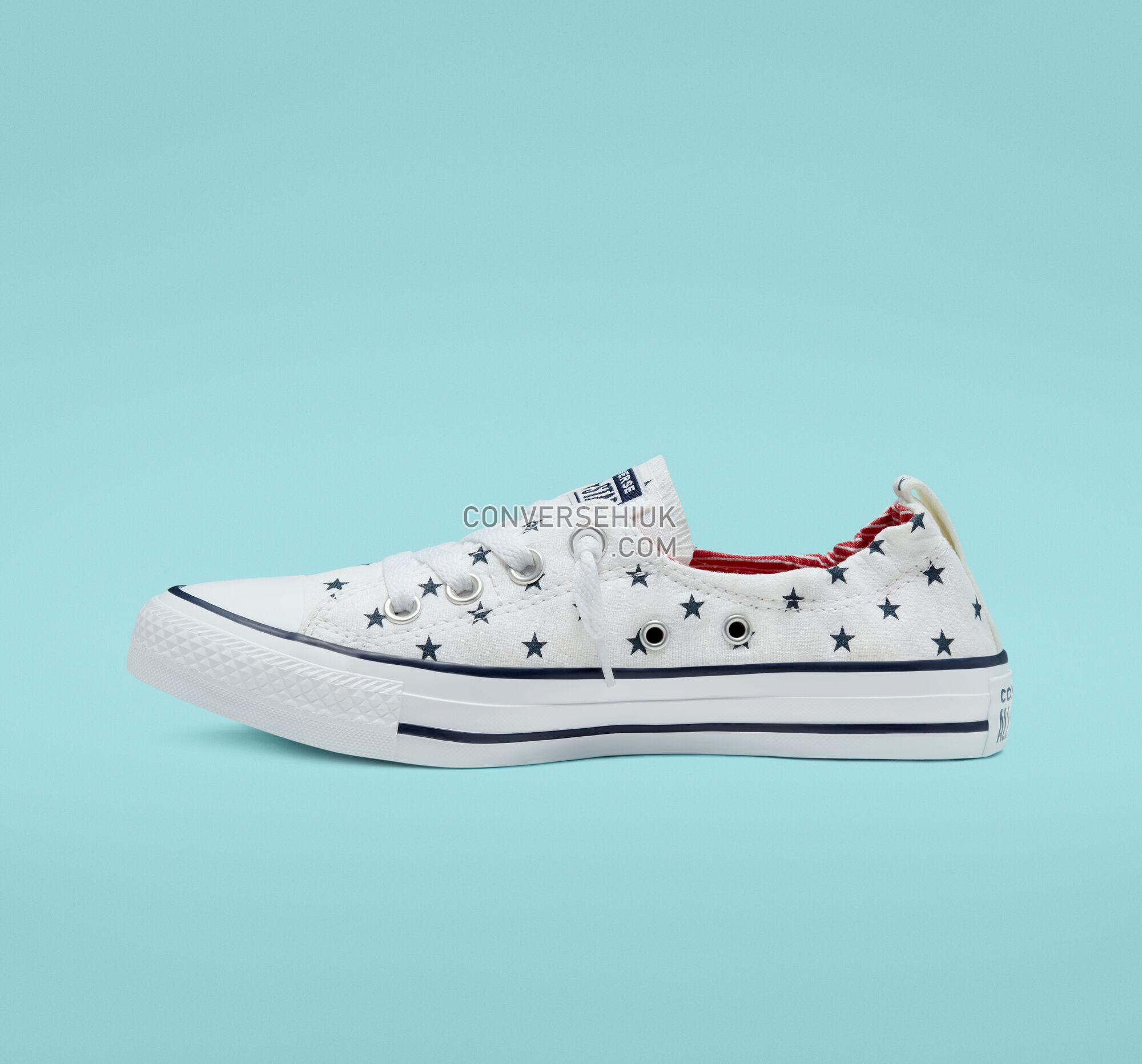 Converse Stars Stripes Chuck Taylor All Star Shoreline Slip White/Obsidian/University Red 567731F Shoes