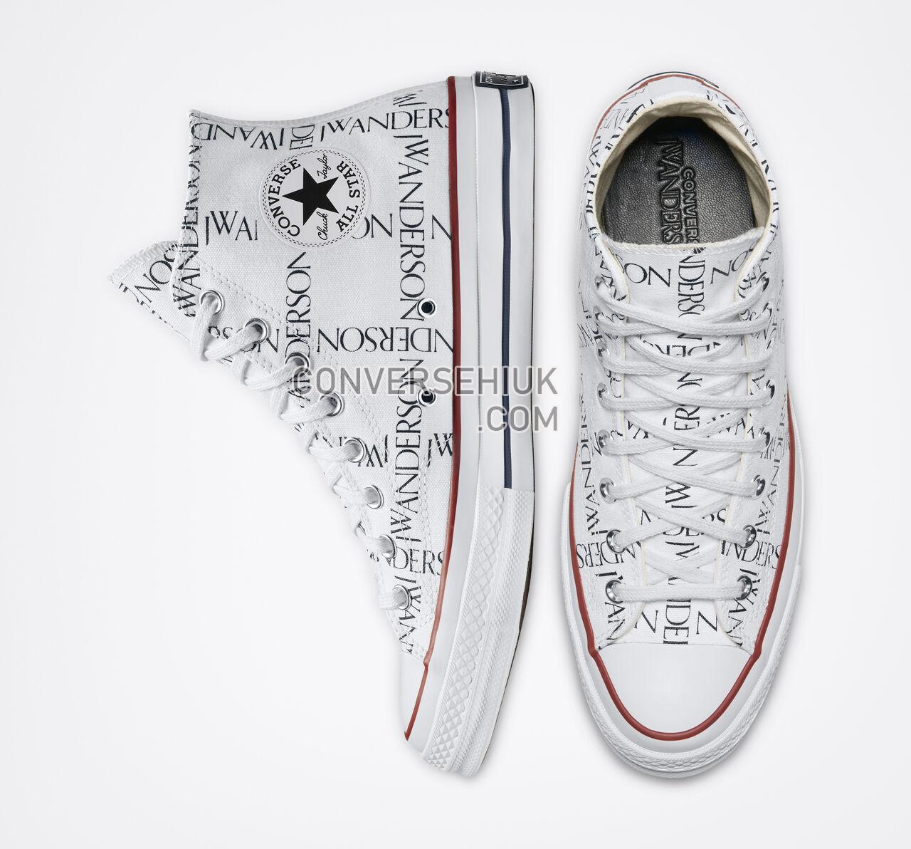 Converse x JW Anderson Chuck 70 Grid White/Black/Insignia Red 160808C Shoes