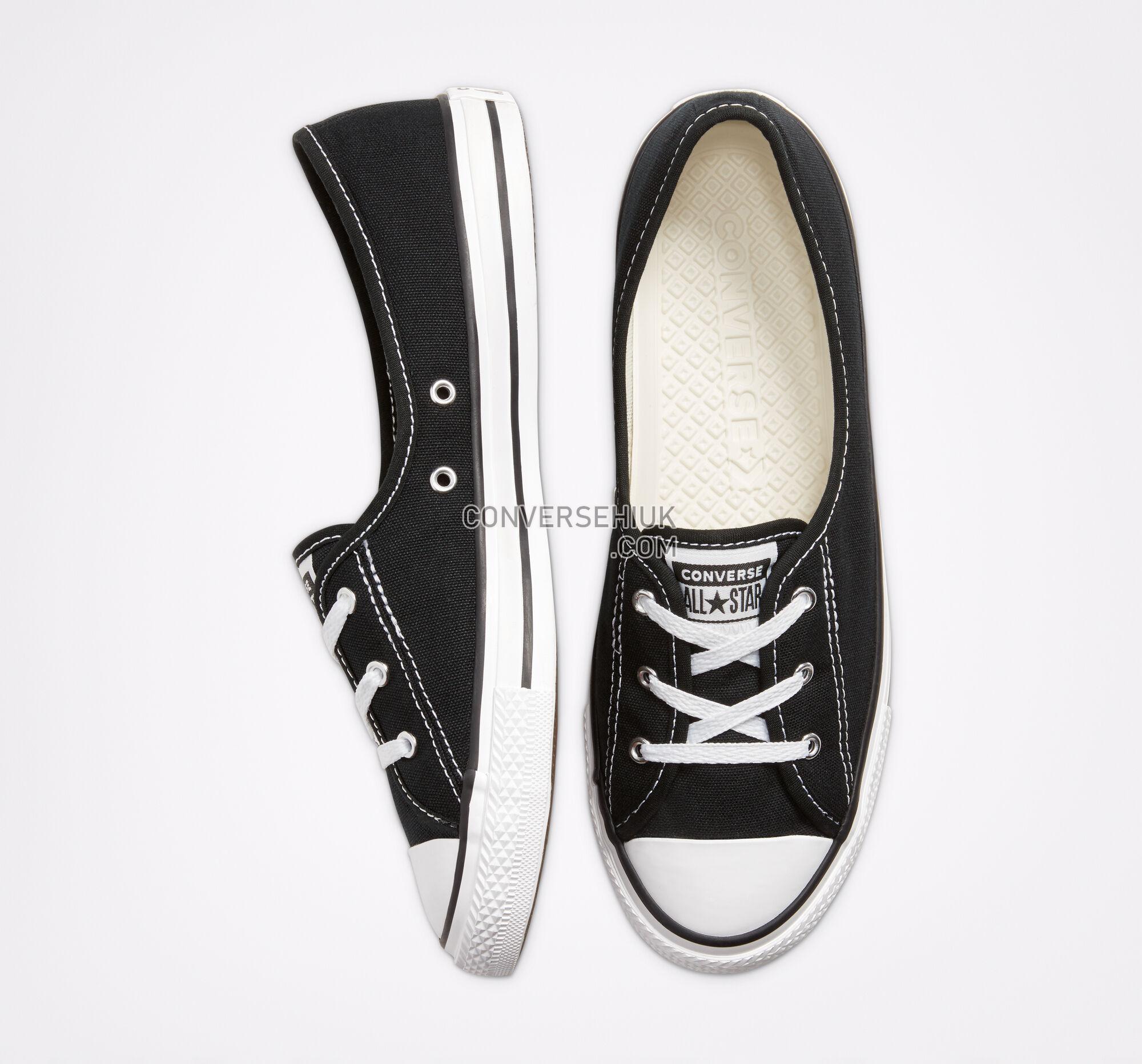 Converse Ballet Lace Chuck Taylor All Star Slip Black/White/Black 566775F Shoes