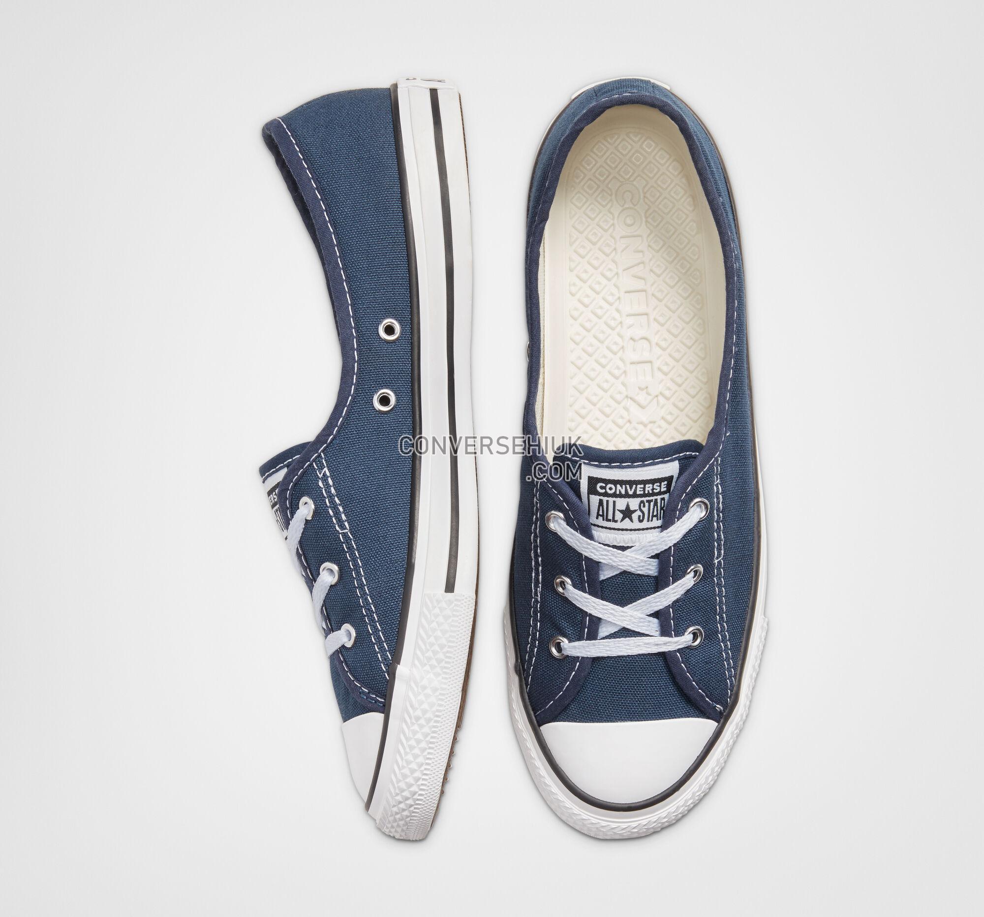 Converse Ballet Lace Chuck Taylor All Star Slip Navy/White/Black 566776F Shoes