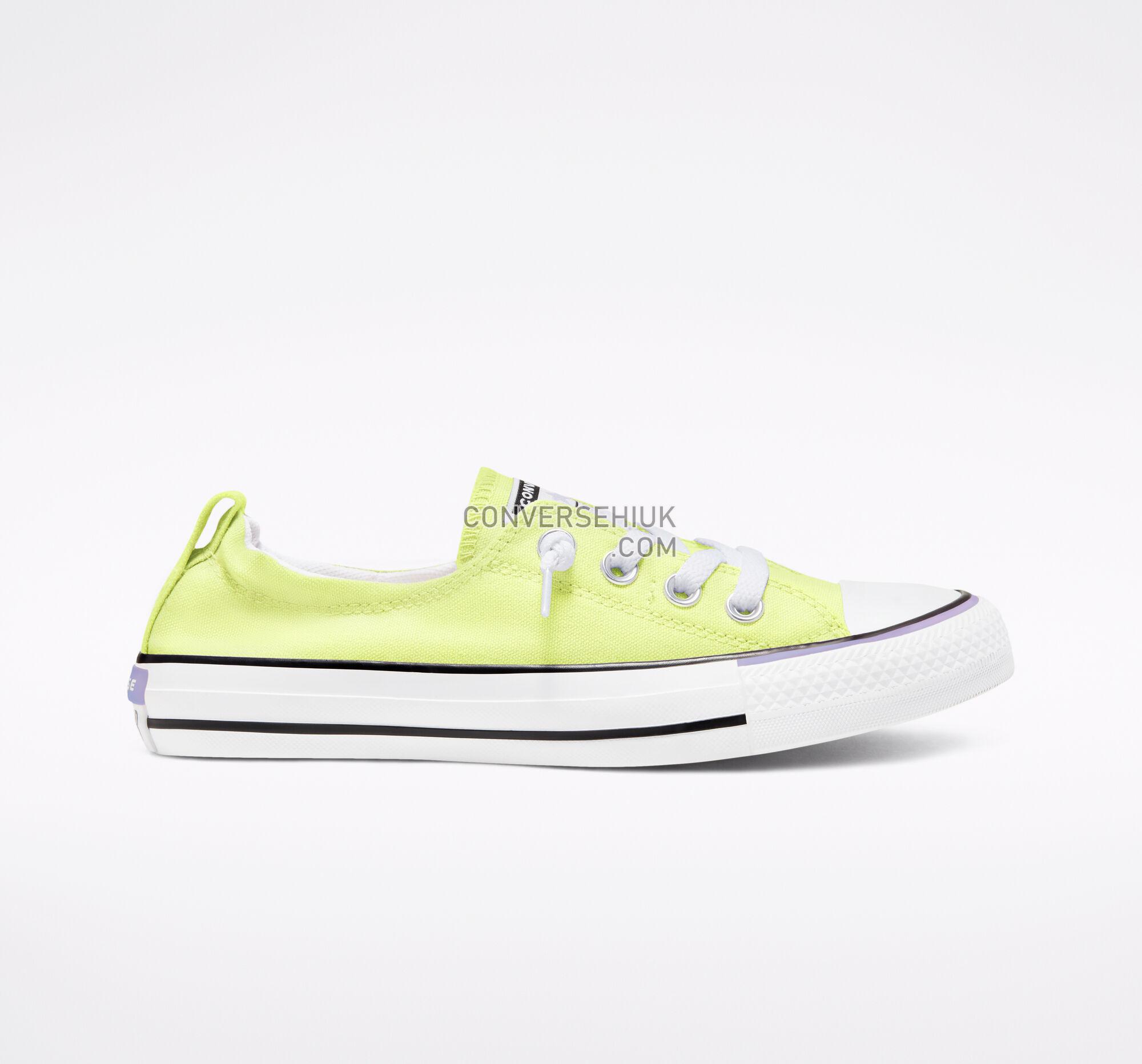 Converse Sunblocked Chuck Taylor All Star Shoreline Slip Barely Volt/White/Black 567732F Shoes