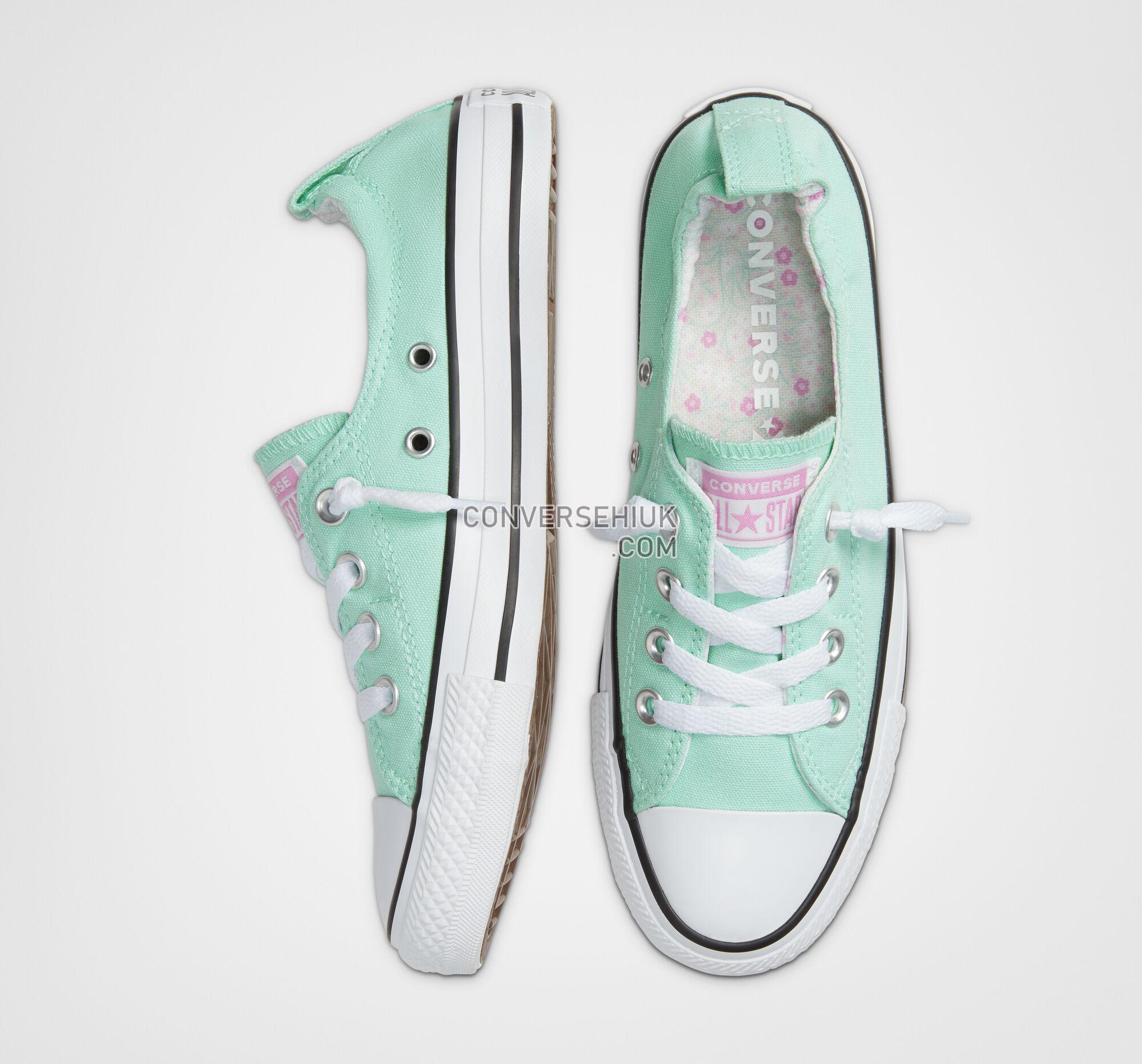 Converse Floral Chuck Taylor All Star Shoreline Slip Ocean Mint/Multi/White 567025F Shoes