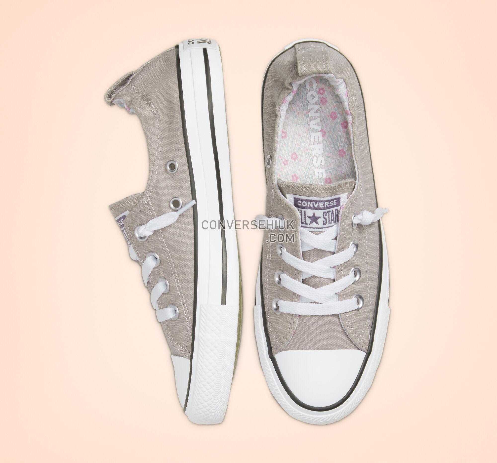 Converse Floral Chuck Taylor All Star Shoreline Slip Amethyst Grey/Multi/White 567024F Shoes