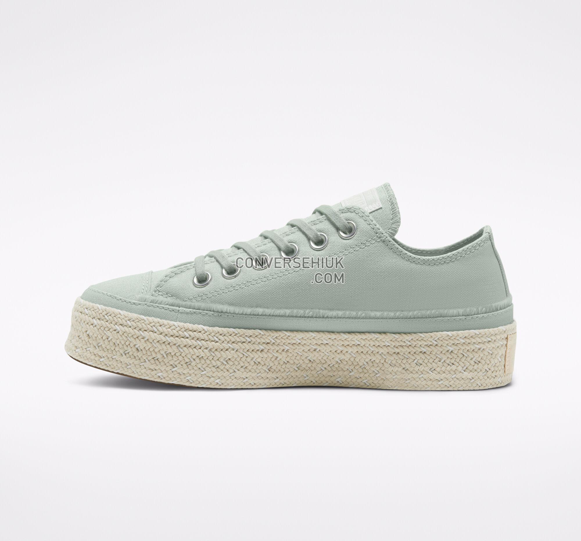 Converse Trail to Cove Espadrille Chuck Taylor All Star Green Oxide/White/Natural 567907C Shoes