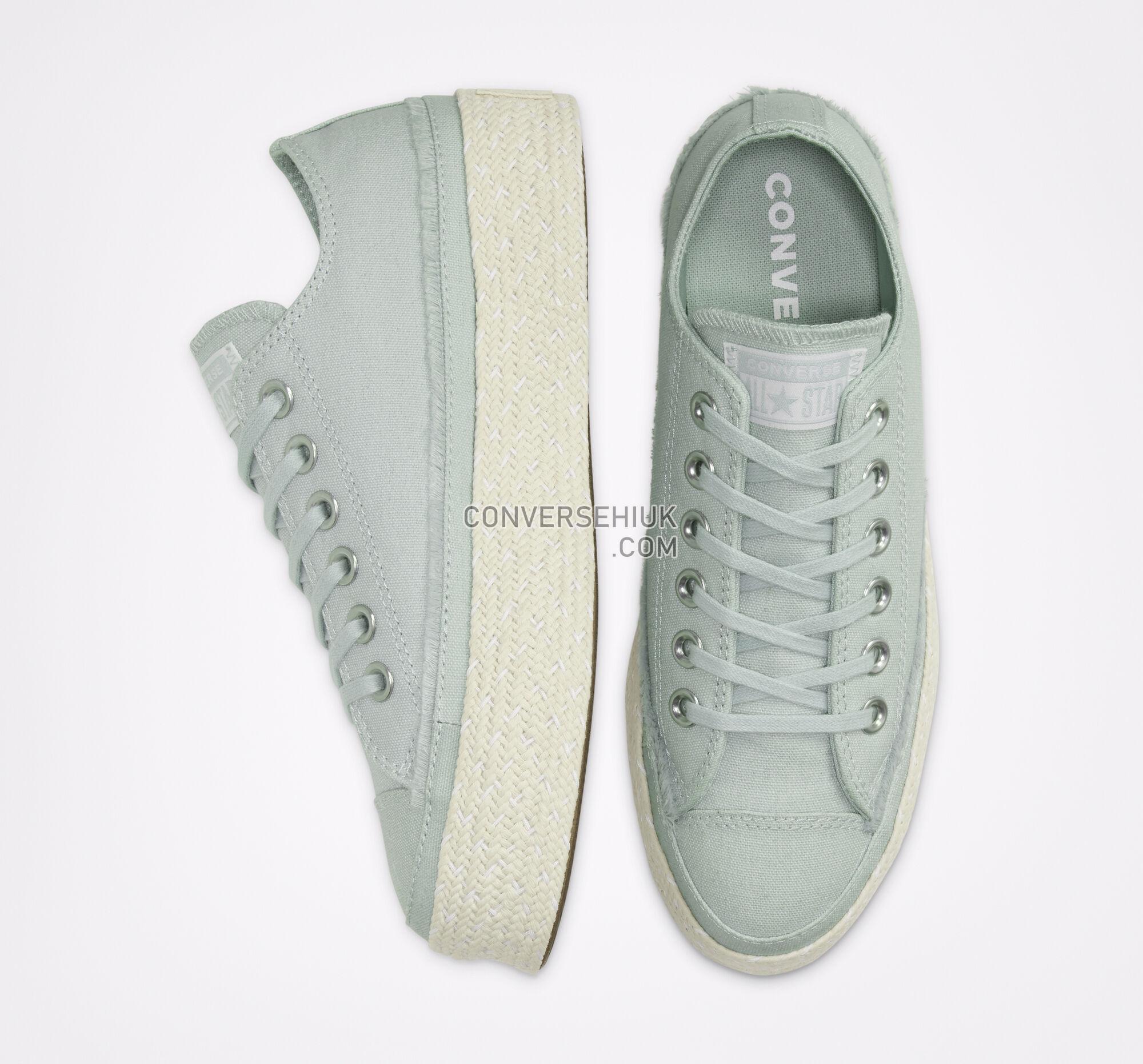 Converse Trail to Cove Espadrille Chuck Taylor All Star Green Oxide/White/Natural 567907C Shoes