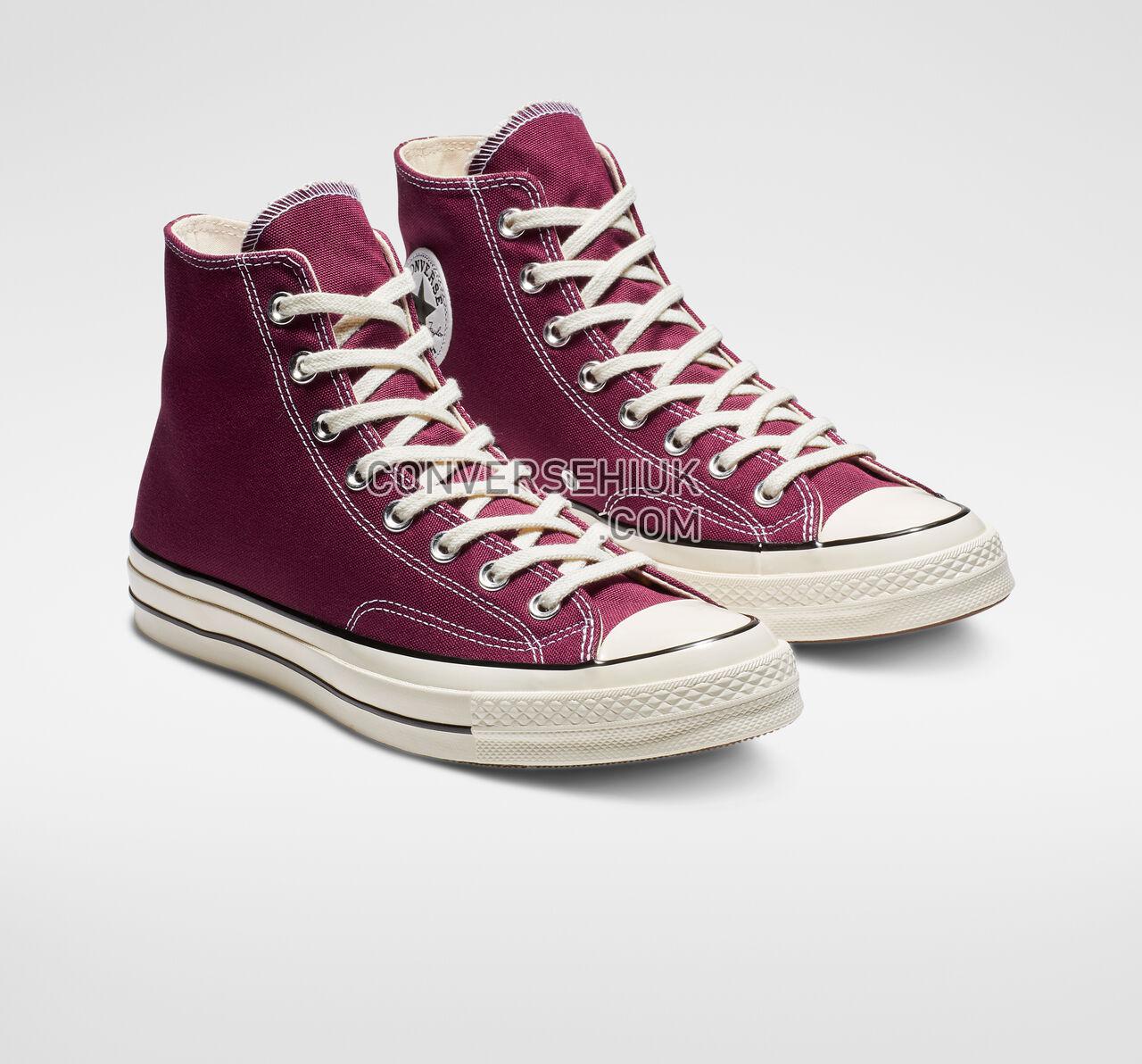 Converse Chuck 70 High Top Dark Burgundy/Black/Egret 162051C Shoes