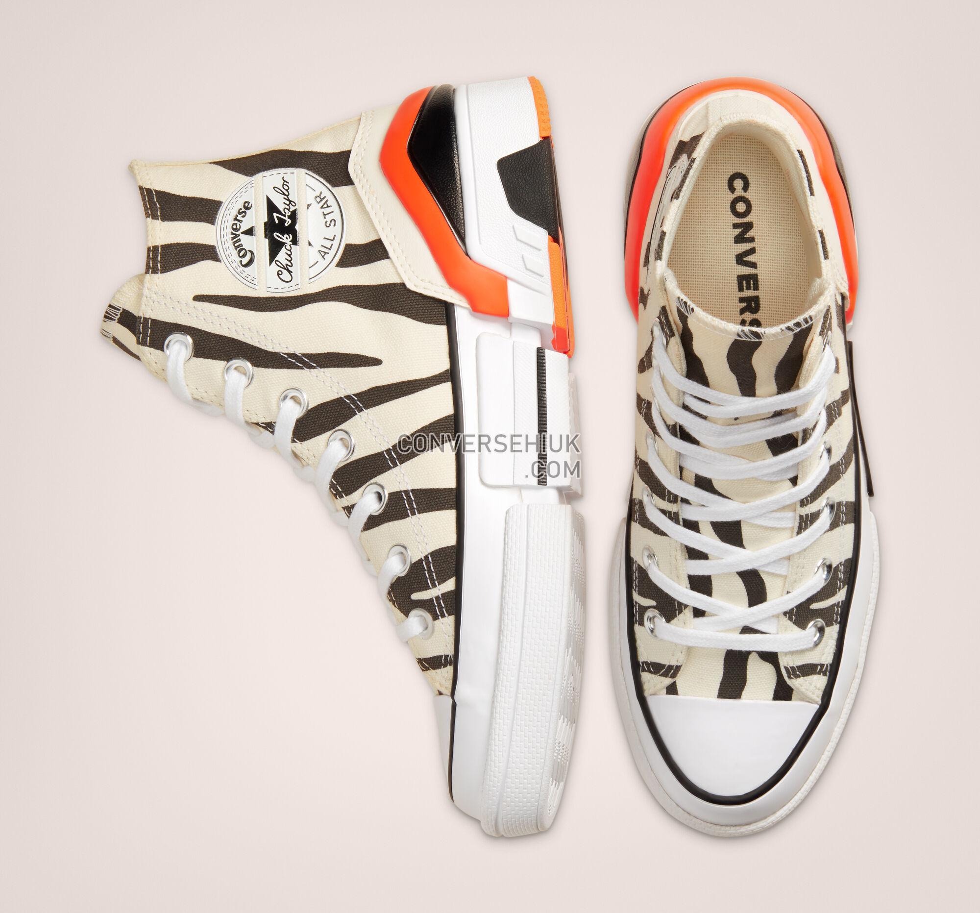 Converse Sunblocked CPX70 Egret/Black/Total Orange 567720C Shoes