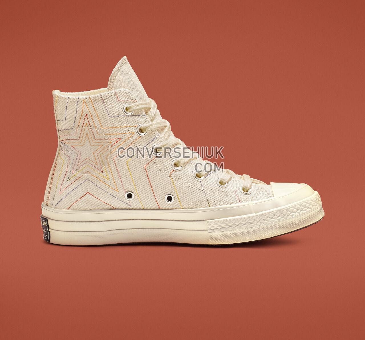 Converse Chuck 70 Exploding Star High Top White/Pale Putty/Egret 164965C Shoes