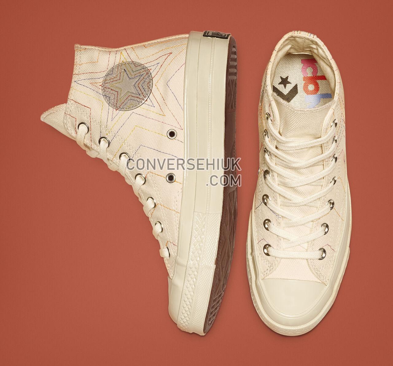 Converse Chuck 70 Exploding Star High Top White/Pale Putty/Egret 164965C Shoes