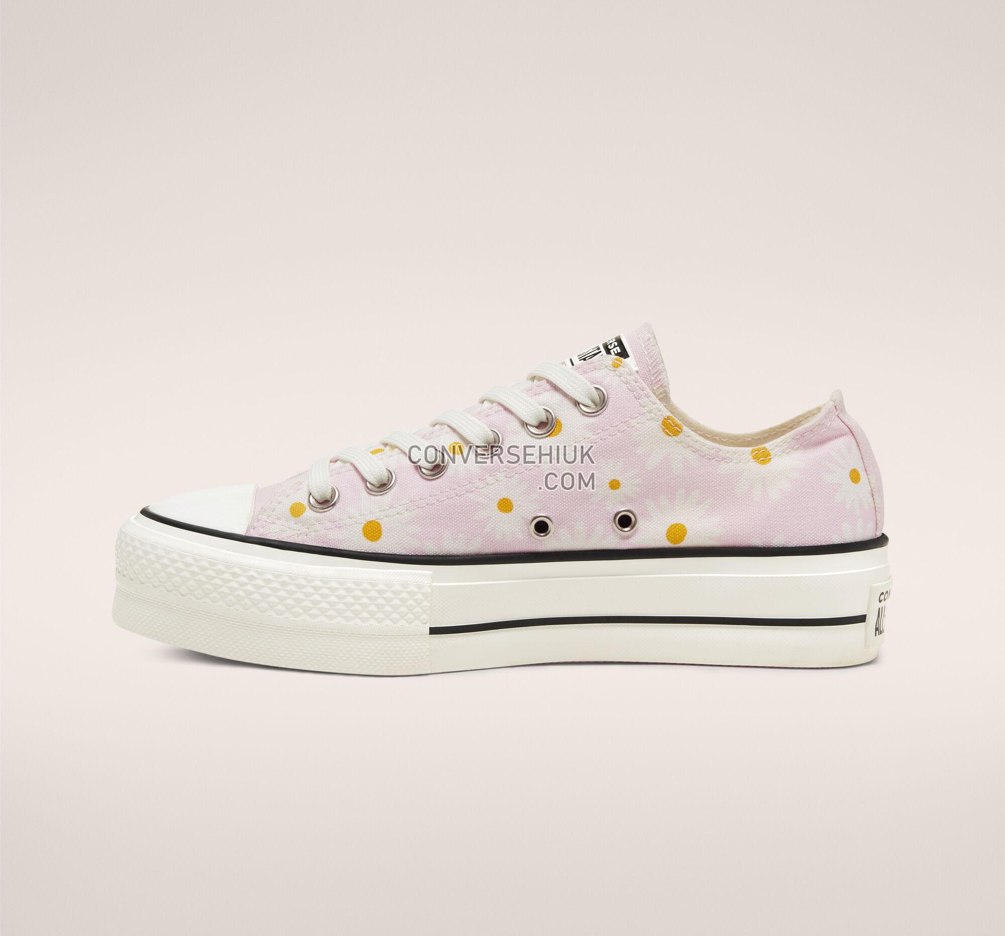 Converse Camp Daisies Platform Chuck Taylor All Star Pink/White/Black 568934C Shoes