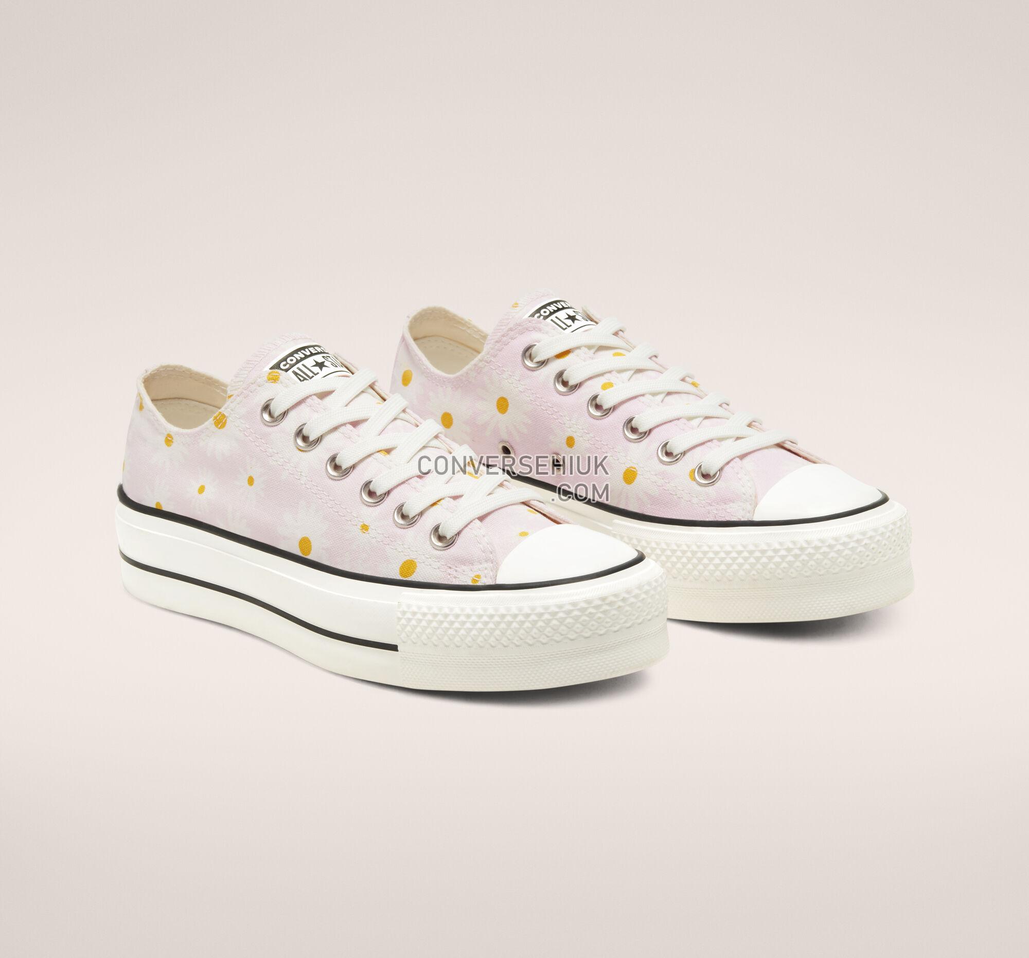 Converse Camp Daisies Platform Chuck Taylor All Star Pink/White/Black 568934C Shoes