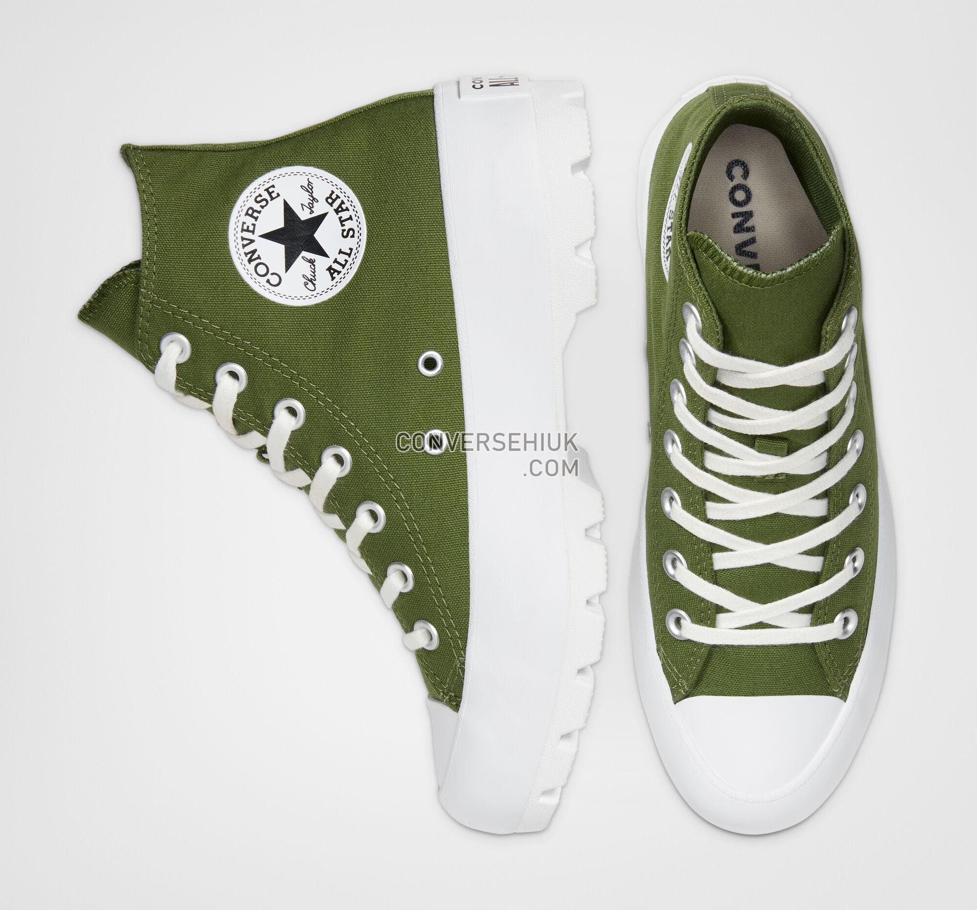 Converse Lugged Seasonal Color Chuck Taylor All Star Cypress Green/Black/White 567163C Shoes