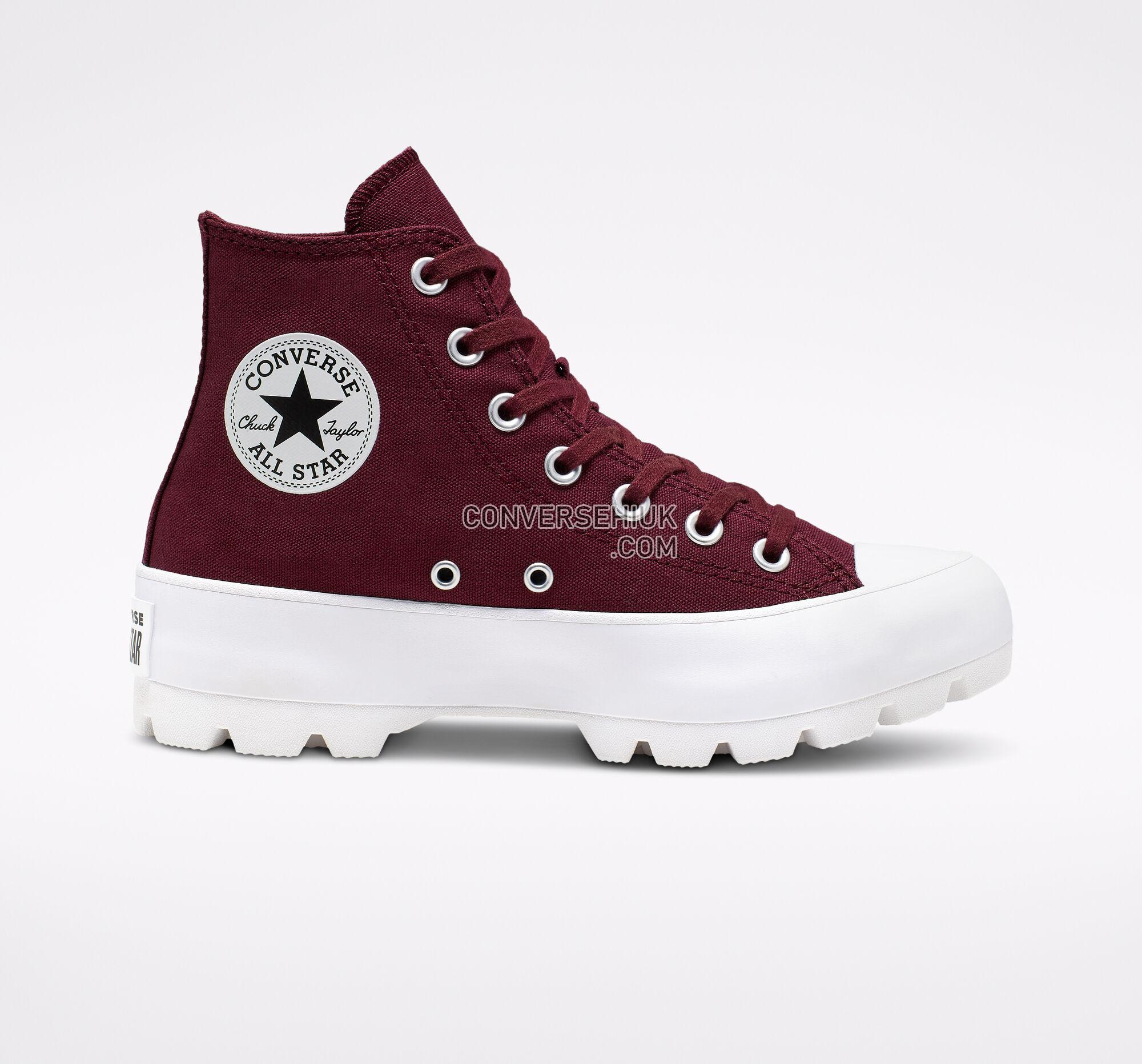 Converse Lugged Seasonal Color Chuck Taylor All Star Dark Burgundy/Dark Burgundy 566284C Shoes