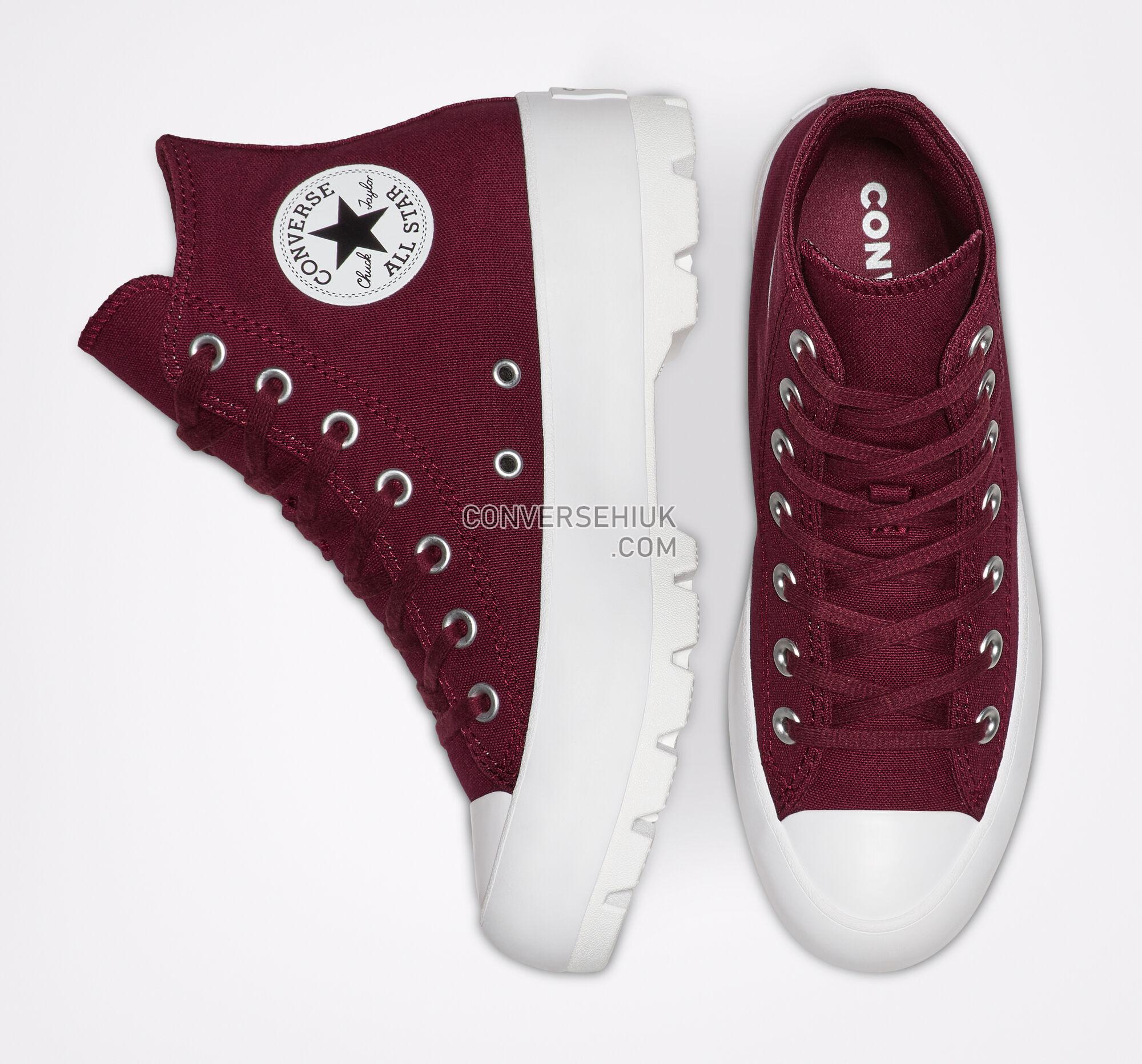 Converse Lugged Seasonal Color Chuck Taylor All Star Dark Burgundy/Dark Burgundy 566284C Shoes