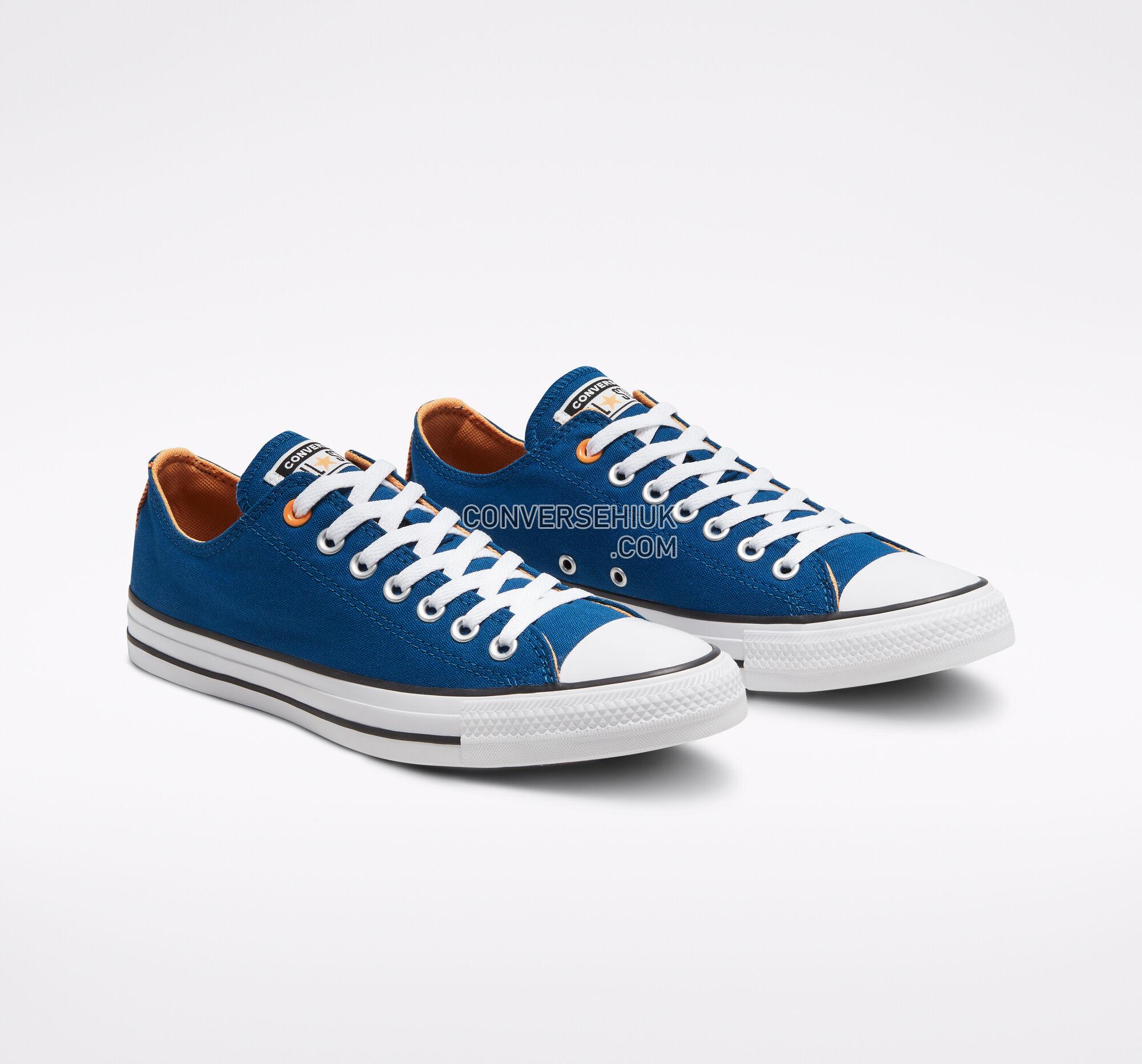 Converse Trail to Cove Chuck Taylor All Star Court Blue/Fuel Orange/White 167878F Shoes