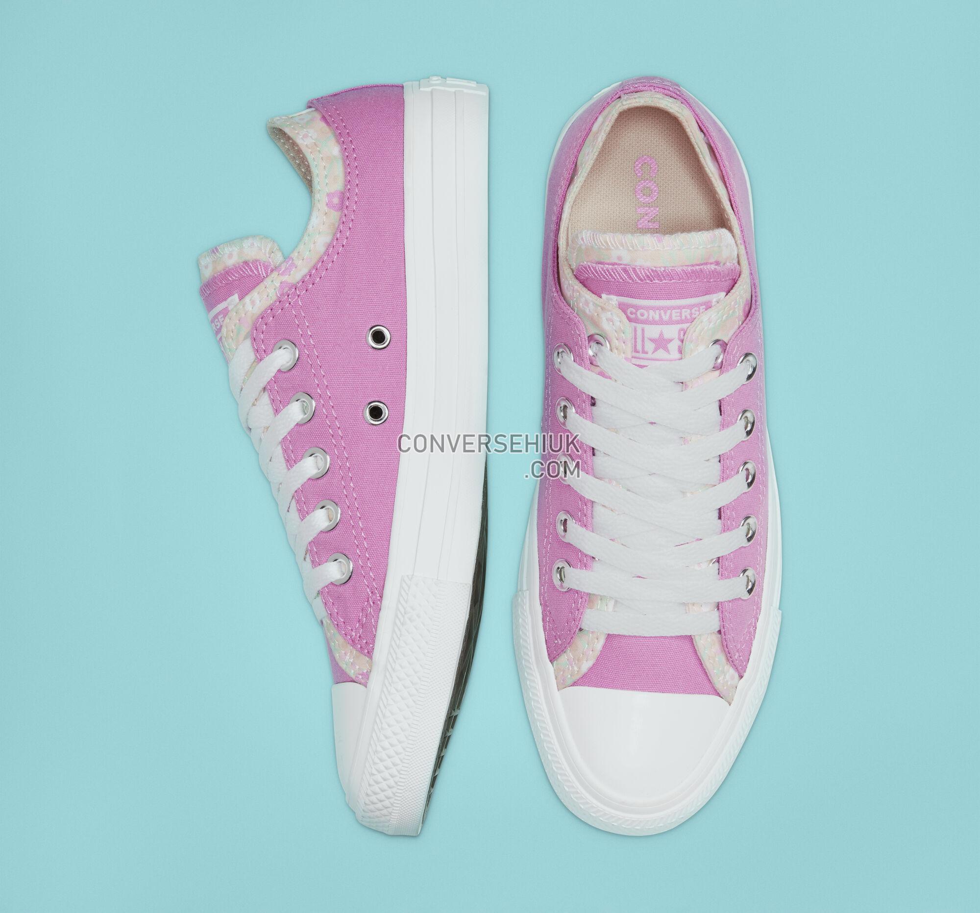 Converse Double Upper Floral Chuck Taylor All Star Peony Pink/Multi/White 567144F Shoes