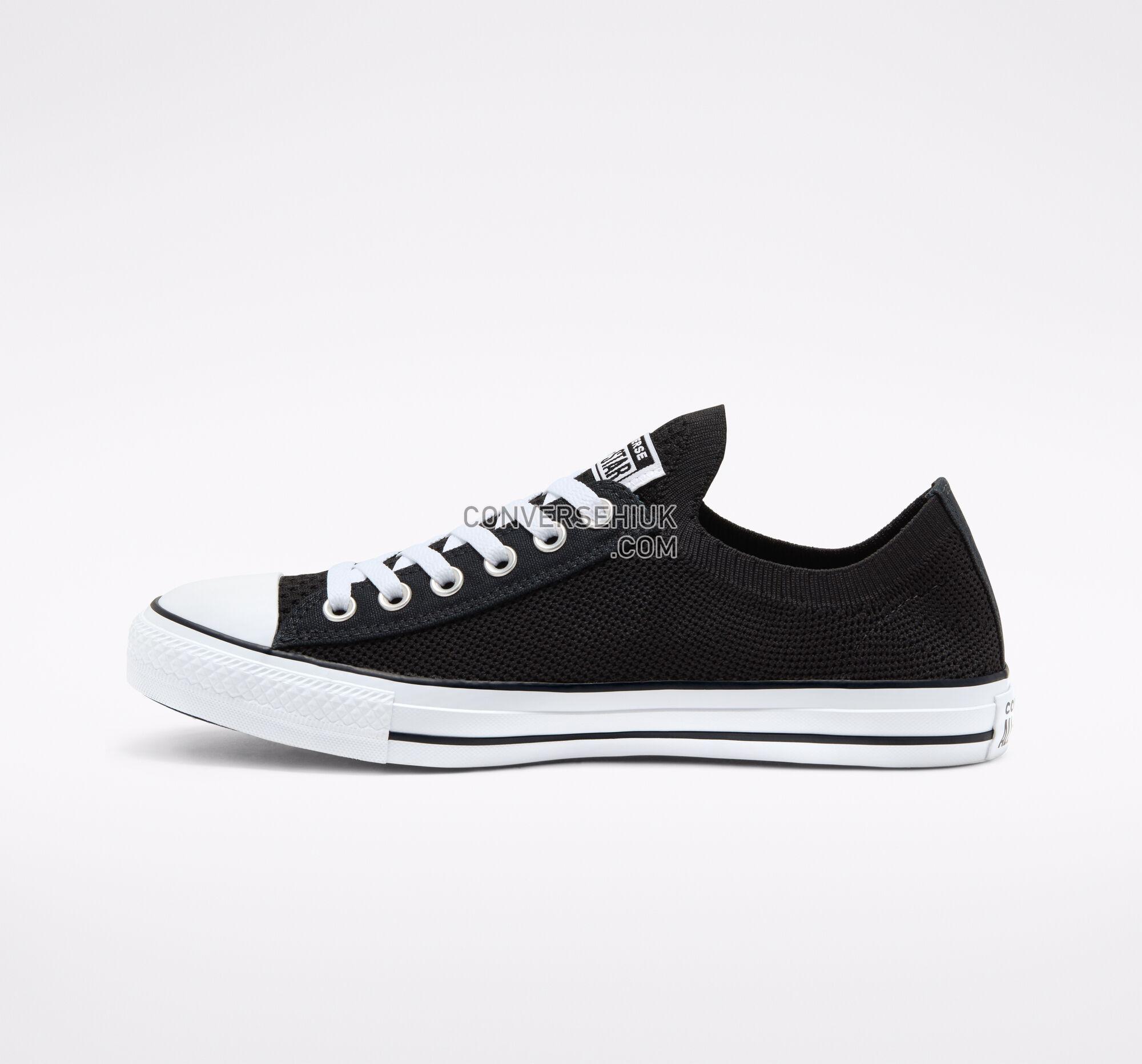 Converse Twisted Prep Knit Chuck Taylor All Star Black/White/Black 166991F Shoes