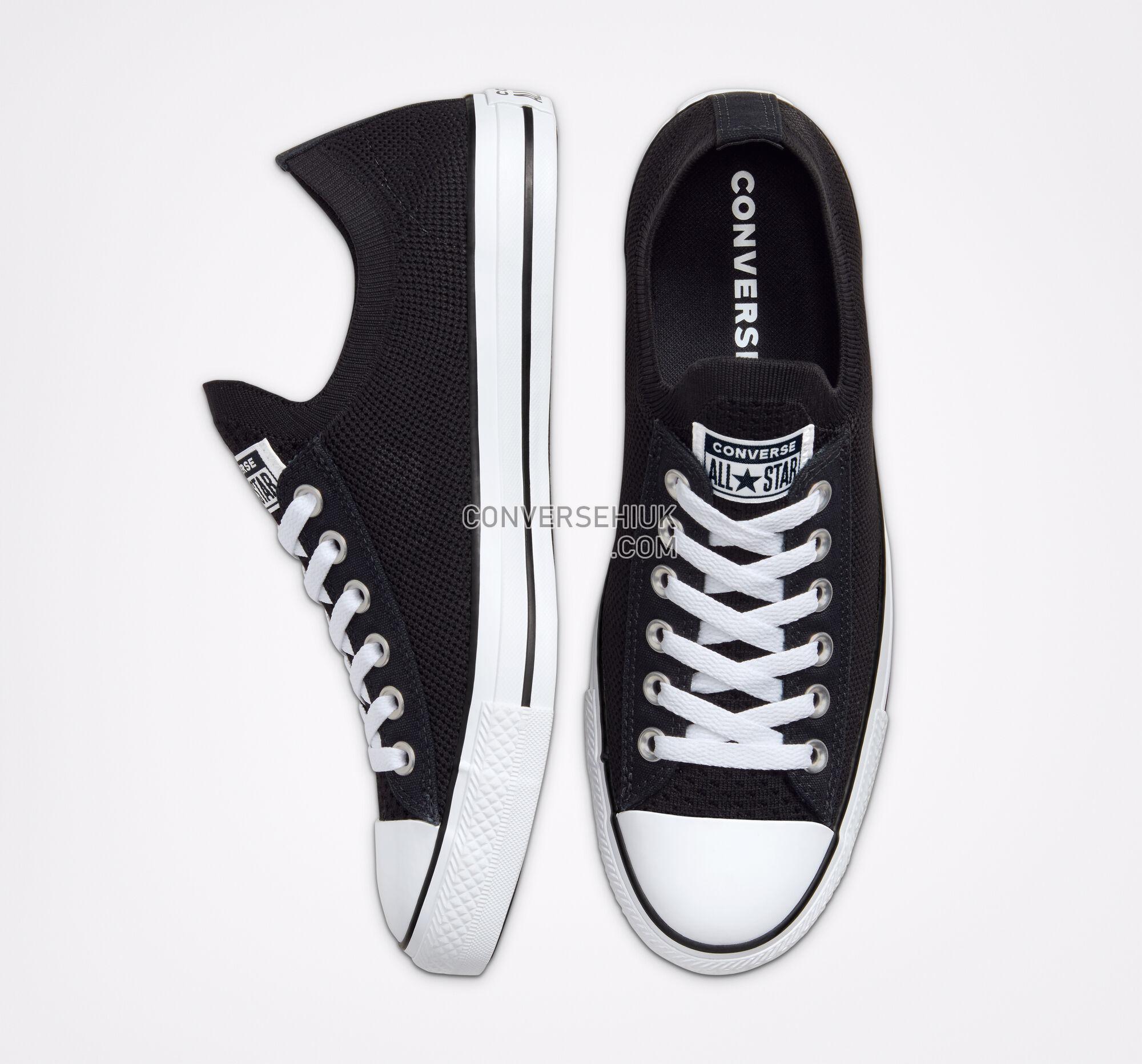 Converse Twisted Prep Knit Chuck Taylor All Star Black/White/Black 166991F Shoes