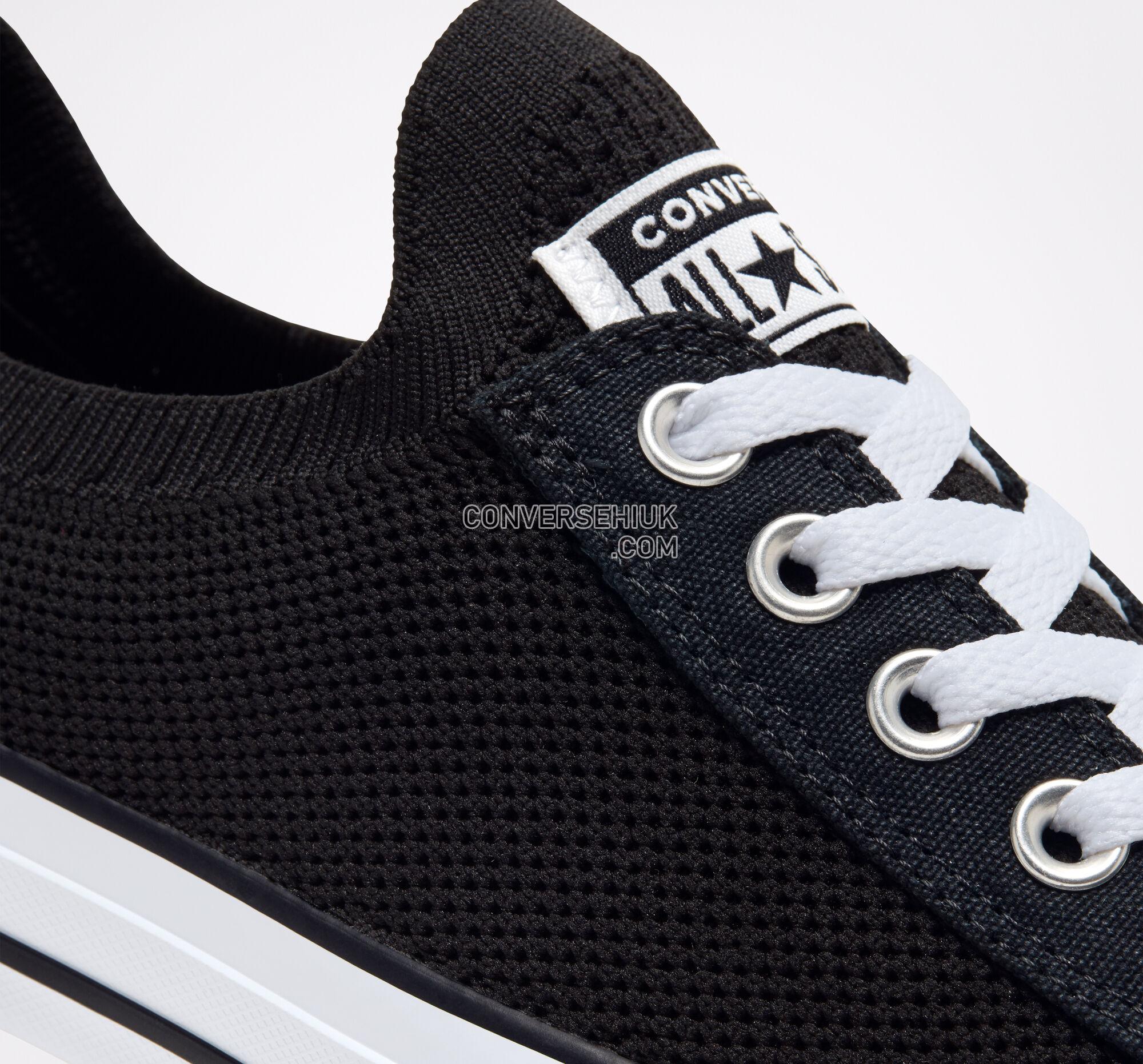 Converse Twisted Prep Knit Chuck Taylor All Star Black/White/Black 166991F Shoes