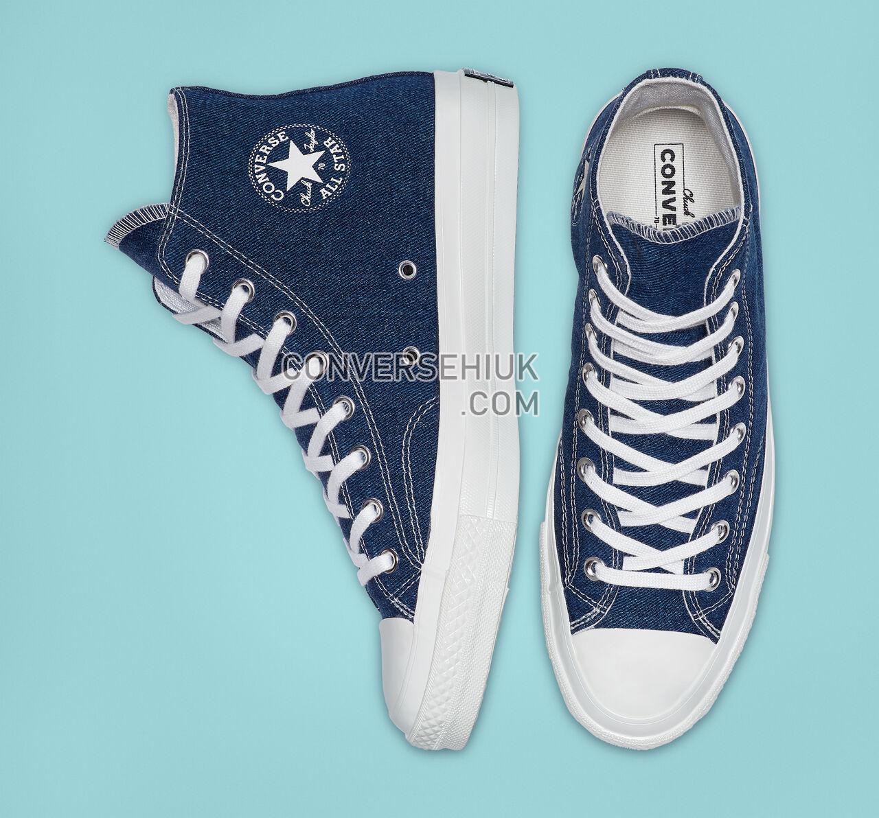 Converse Renew Denim Chuck 70 Dark Denim/Egret/Egret 165647C Shoes